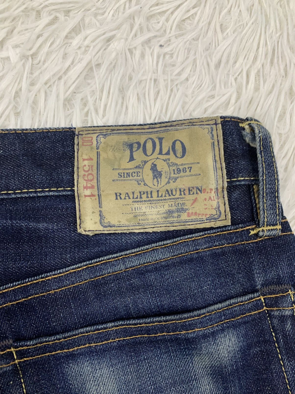 Polo Ralph Lauren Classic Polo Ralph Lauren Denim Pants Size US 33 - 16 Thumbnail
