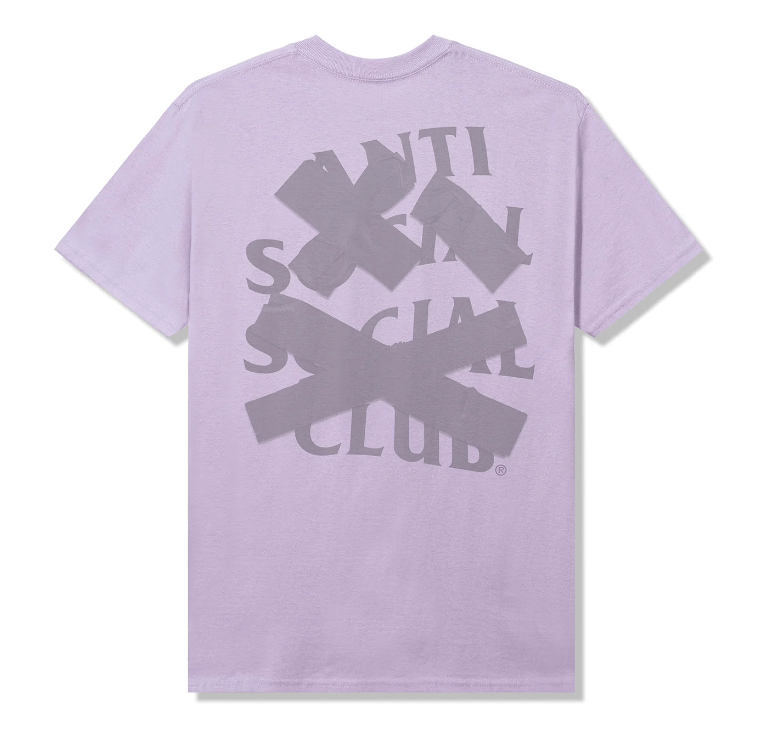 Anti Social Social Club Anti Social Social Club Cancelled Tonal Tee Violet Brand New Size US XL / EU 56 / 4 - 1 Thumbnail