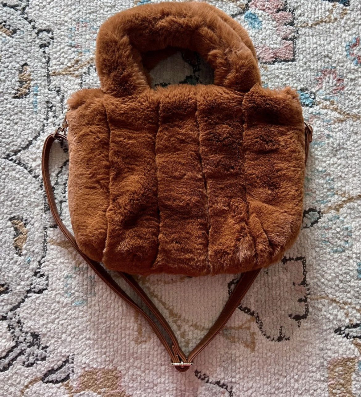 Free People Free People Faux Fur Bag Size ONE SIZE - 1 Thumbnail