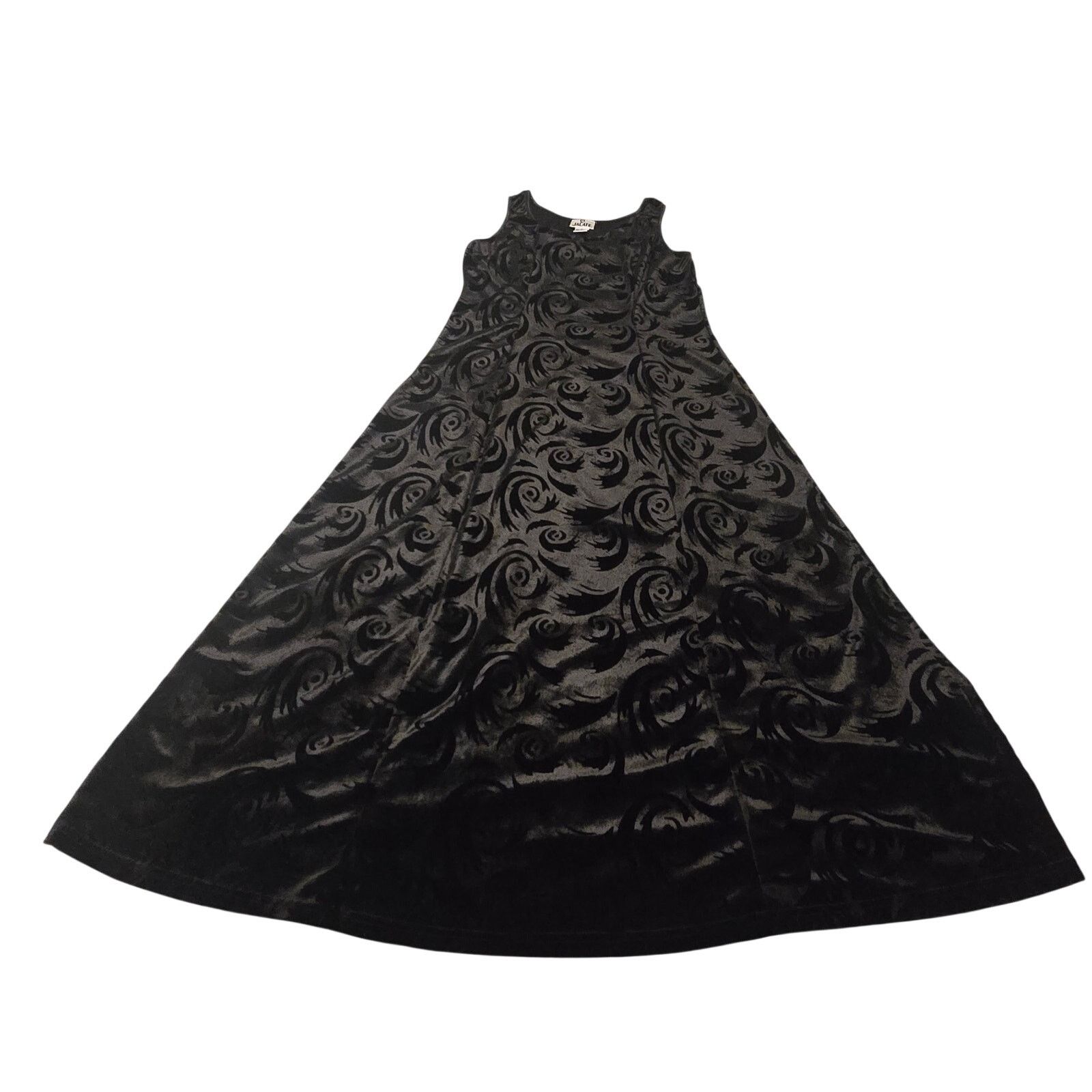 Vintage Vintage Jalate Velvet Floral Burnout Dress Whimsigoth Goth Size M / US 6-8 / IT 42-44 - 11 Thumbnail