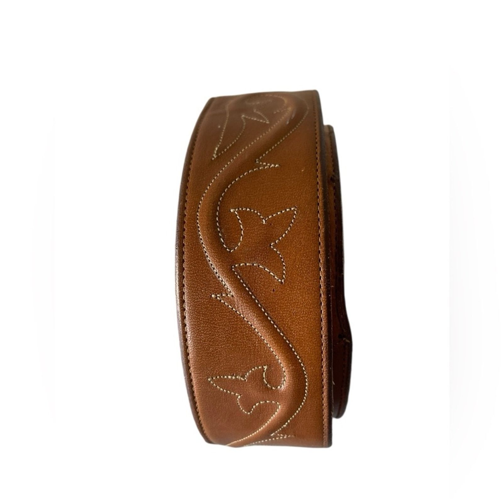 Lucchese Lucchese Genuine Ostrich Belt Mens 32 Size 32 - 5 Thumbnail