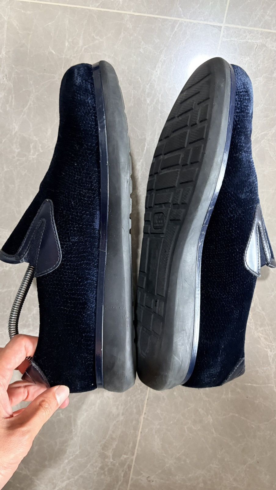 Giorgio Armani Giorgio armani velvet slip on Size US 10.5 / EU 43-44 - 2 Thumbnail