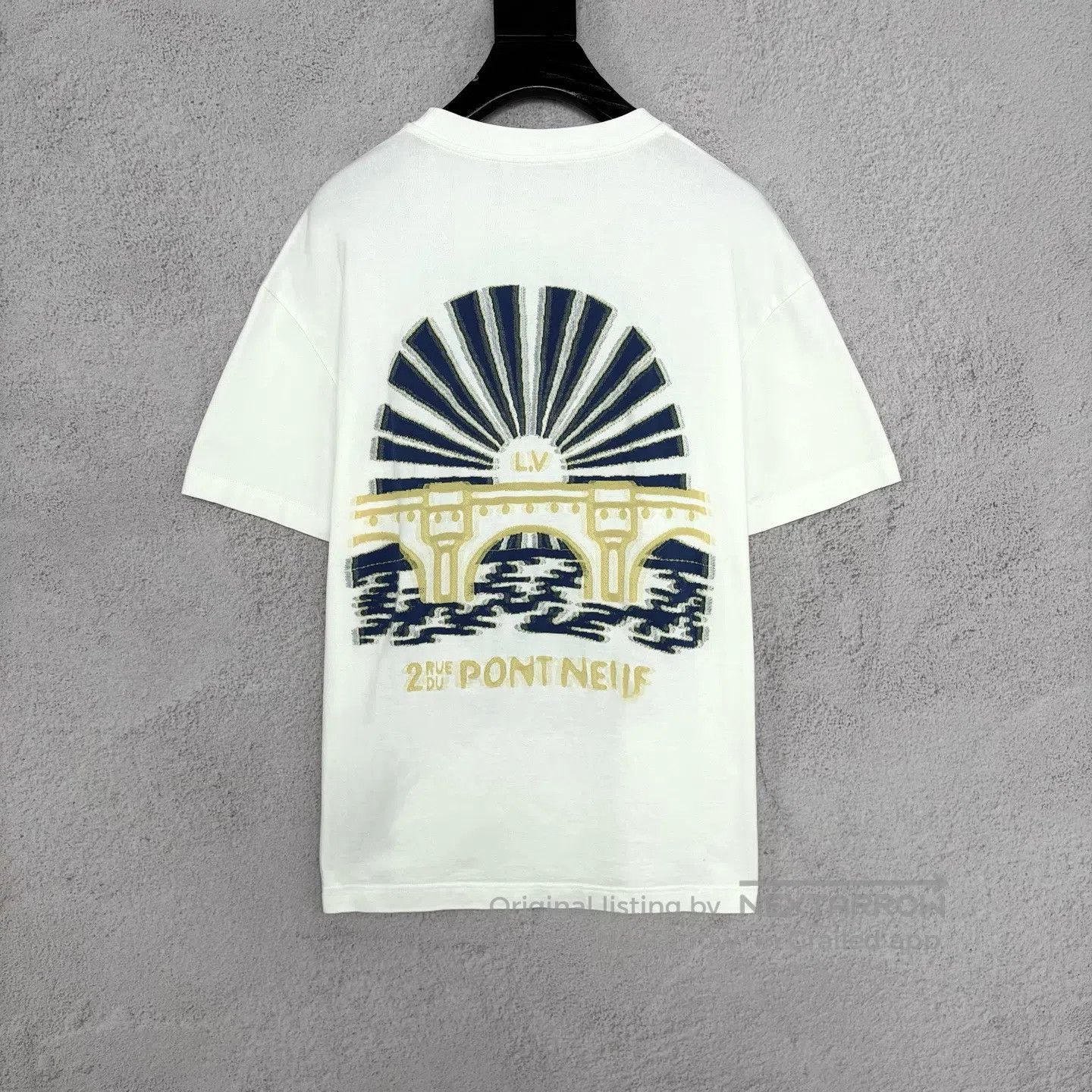 Louis Vuitton Louis Vuitton SS24 White Sunset Iron Tower Embroidered Kni Size US S / EU 44-46 / 1 - 2 Thumbnail