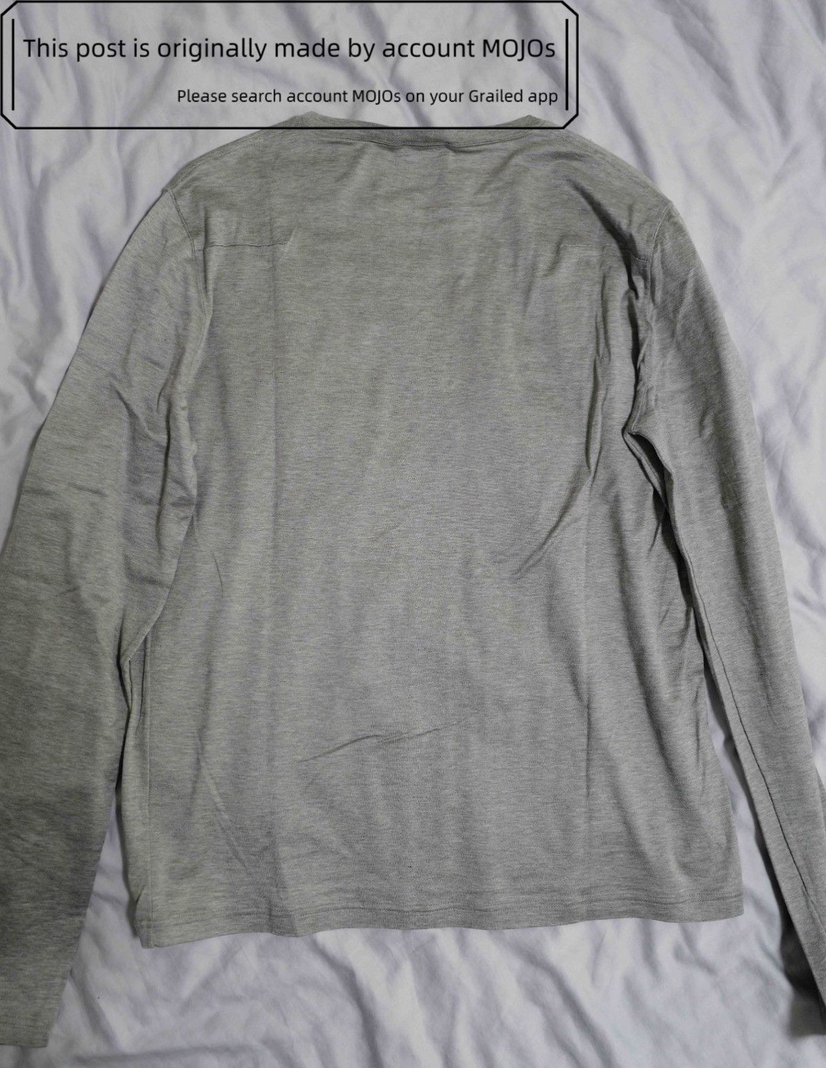 Dior Sz S Dior Homme 05SS Runway Bee Stitch L/S tee mojos1311 Size US S / EU 44-46 / 1 - 2 Thumbnail