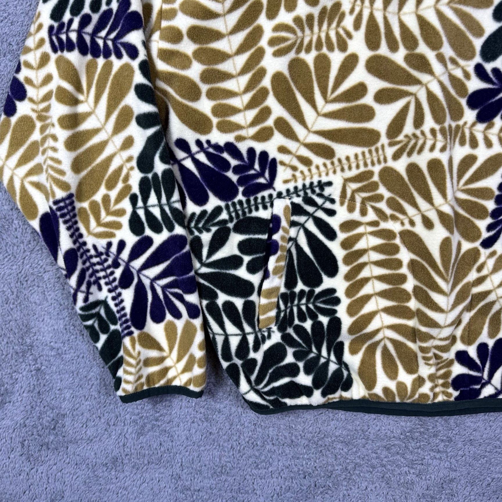 Parks Project **Men's M Parks Project Fleece Jacket Trail High Pile Floral Pullover** User: Men's M Parks Project Fleece Jacket Trail High Pile Floral Pullover Size US M / EU 48-50 / 2 - 2 Thumbnail