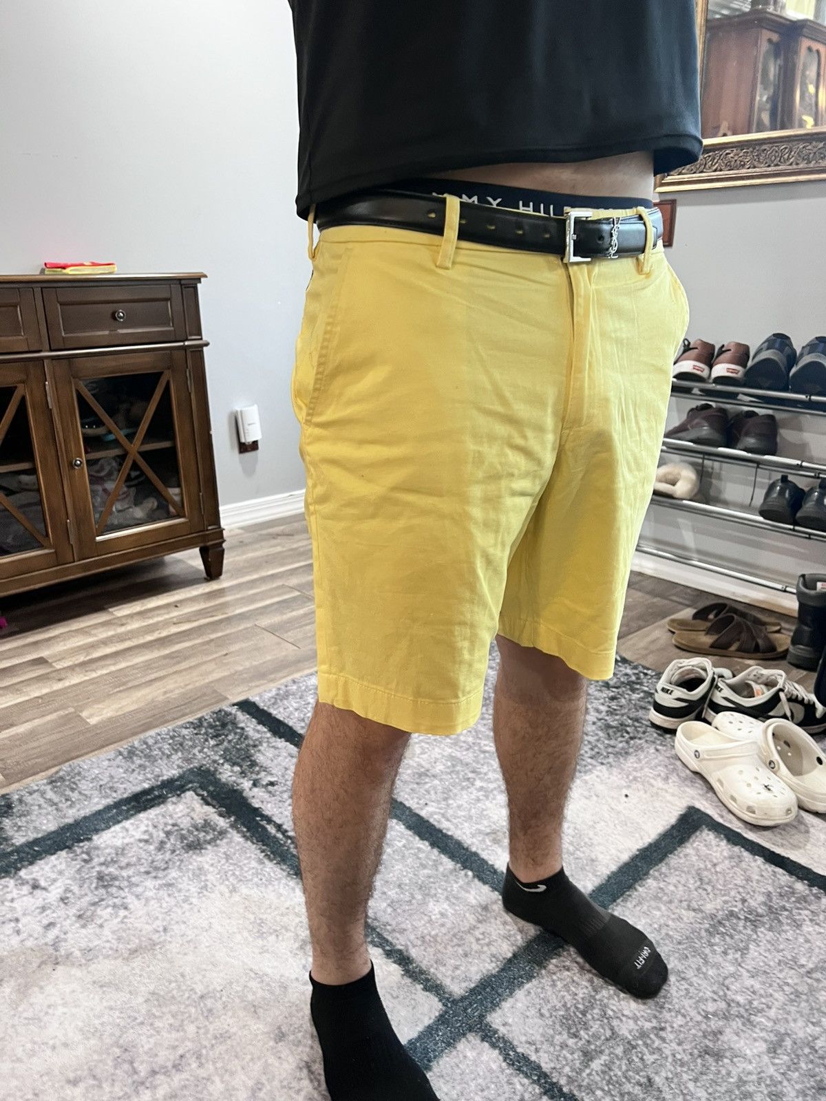 Chaps Yellow Modest Chaps shorts Size US 32 / EU 48 - 4 Thumbnail