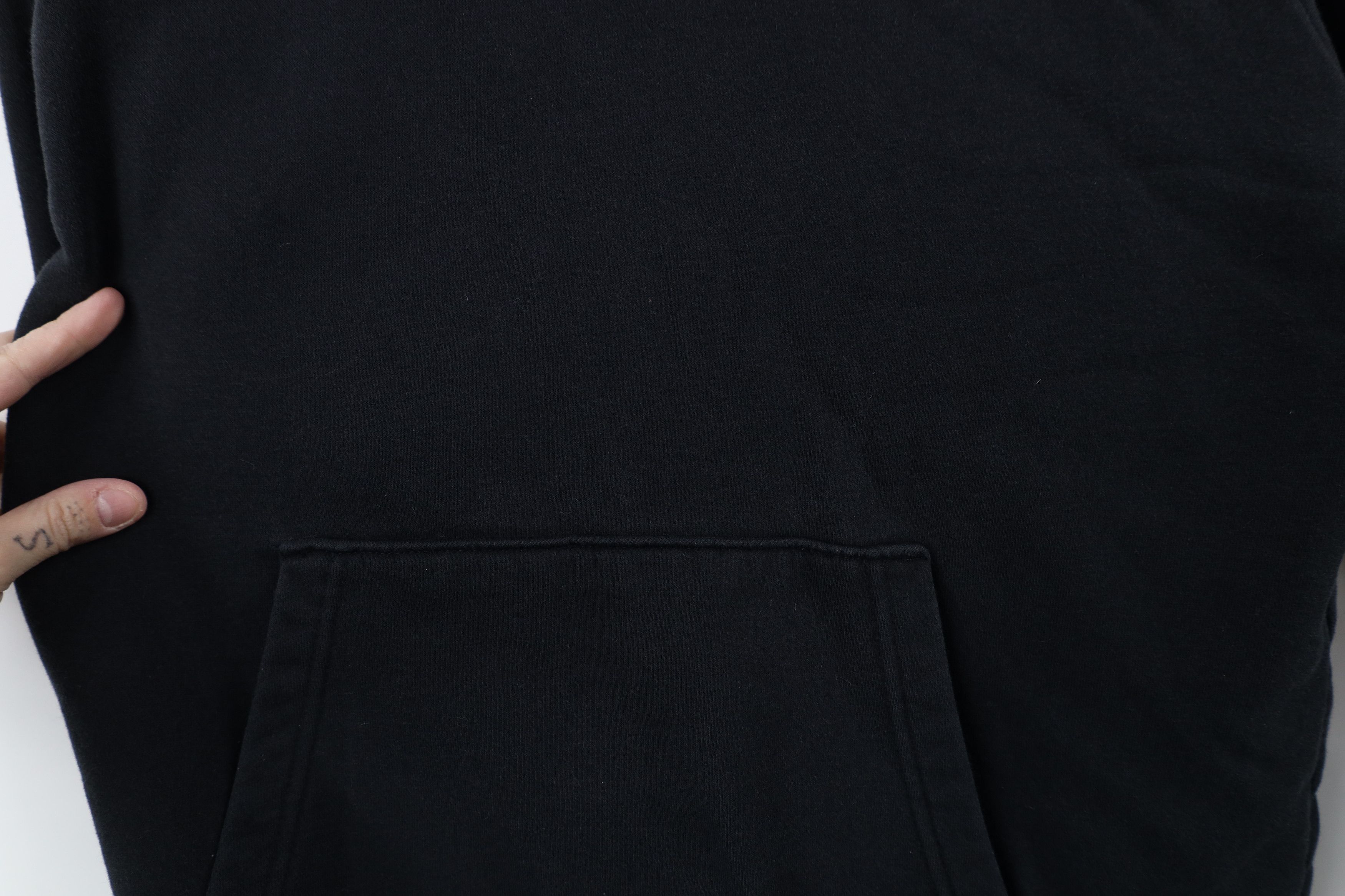 Champion × Vintage Vintage Champion Faded Spell Out Hoodie Sweatshirt Black Size US M / EU 48-50 / 2 - 7 Thumbnail