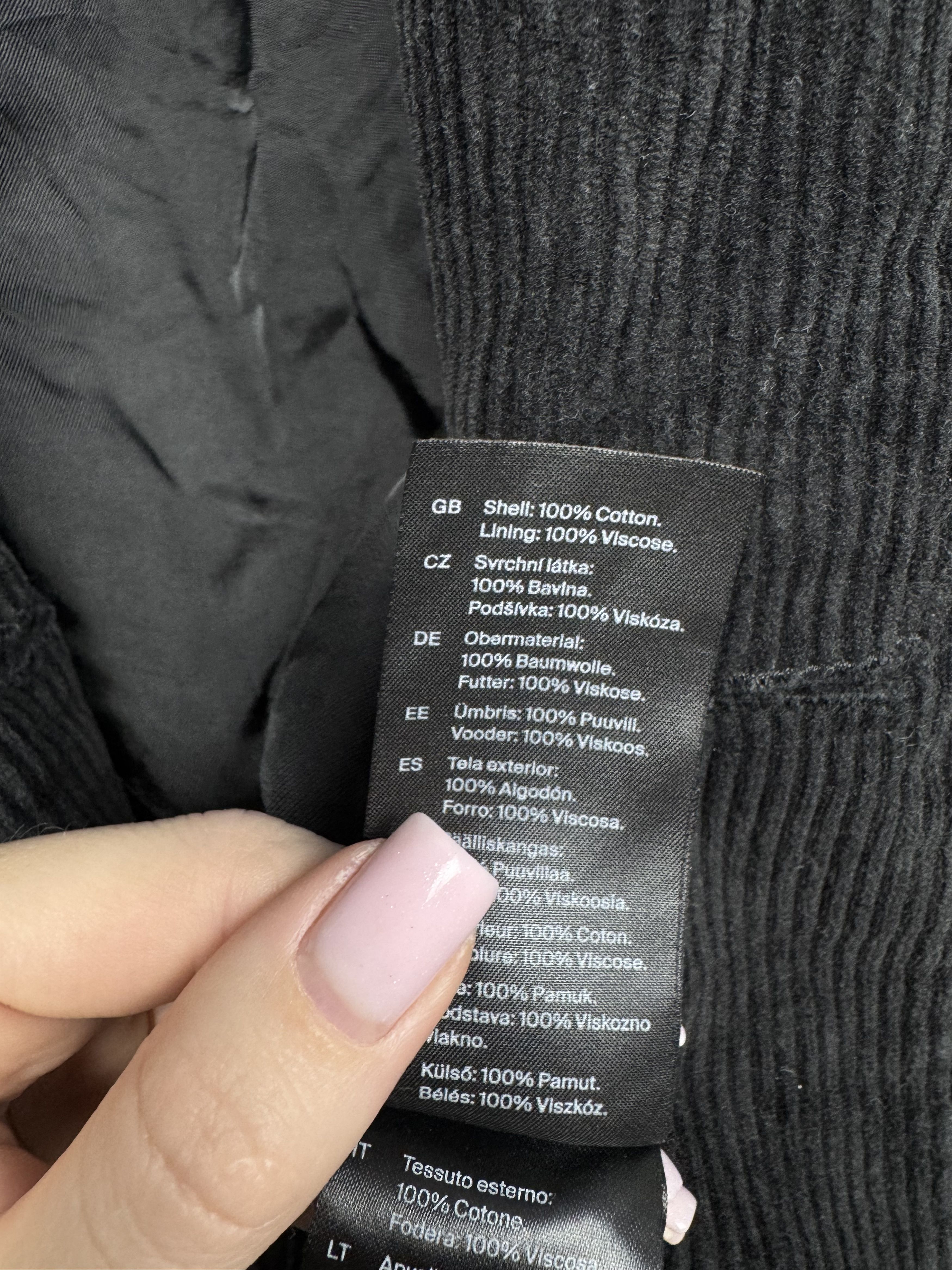 Cos Cos Womens Corduroy Blazer Jacket Size XS / US 0-2 / IT 36-38 - 5 Thumbnail