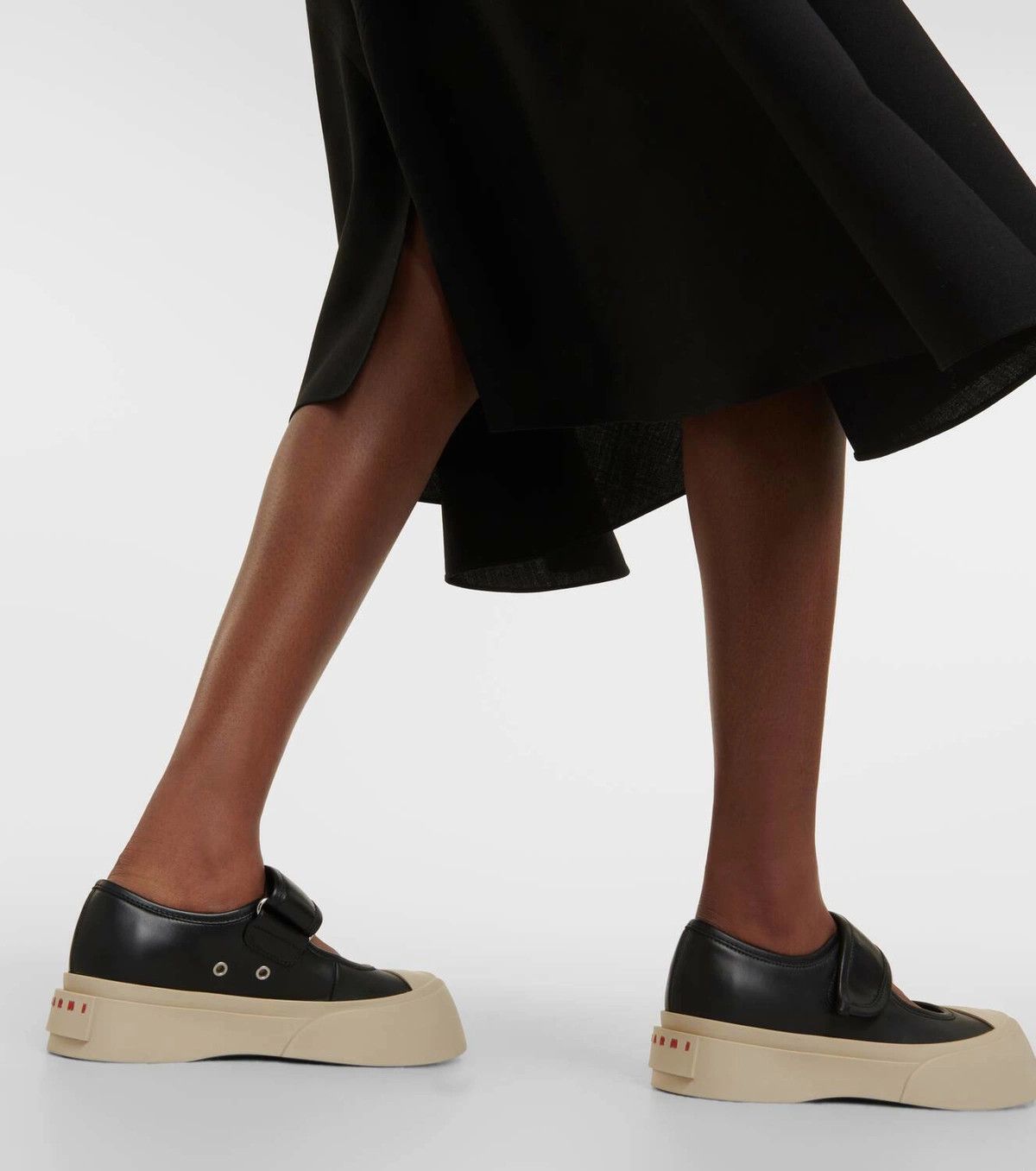 Marni o1y1025 Ballet Flats in Black Size US 11 / IT 41 - 5 Thumbnail