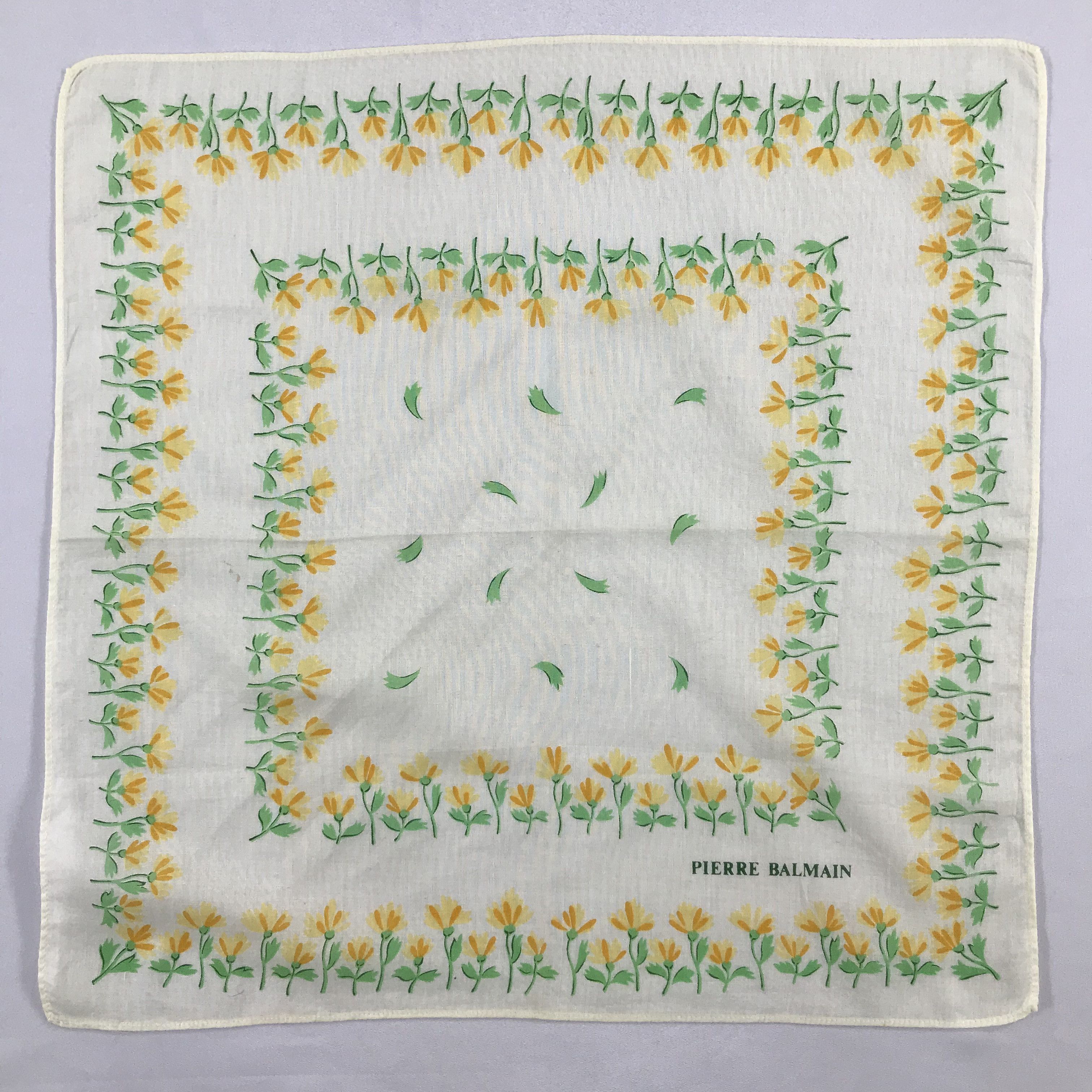 Pierre Balmain Bandana / Handkerchief / Neckerchief - S2464