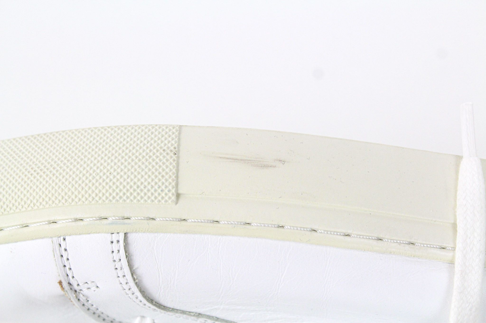 Suitsupply EU44 White Leather Laced Low-Top 72587 Size US 11 / EU 44 - 17 Thumbnail