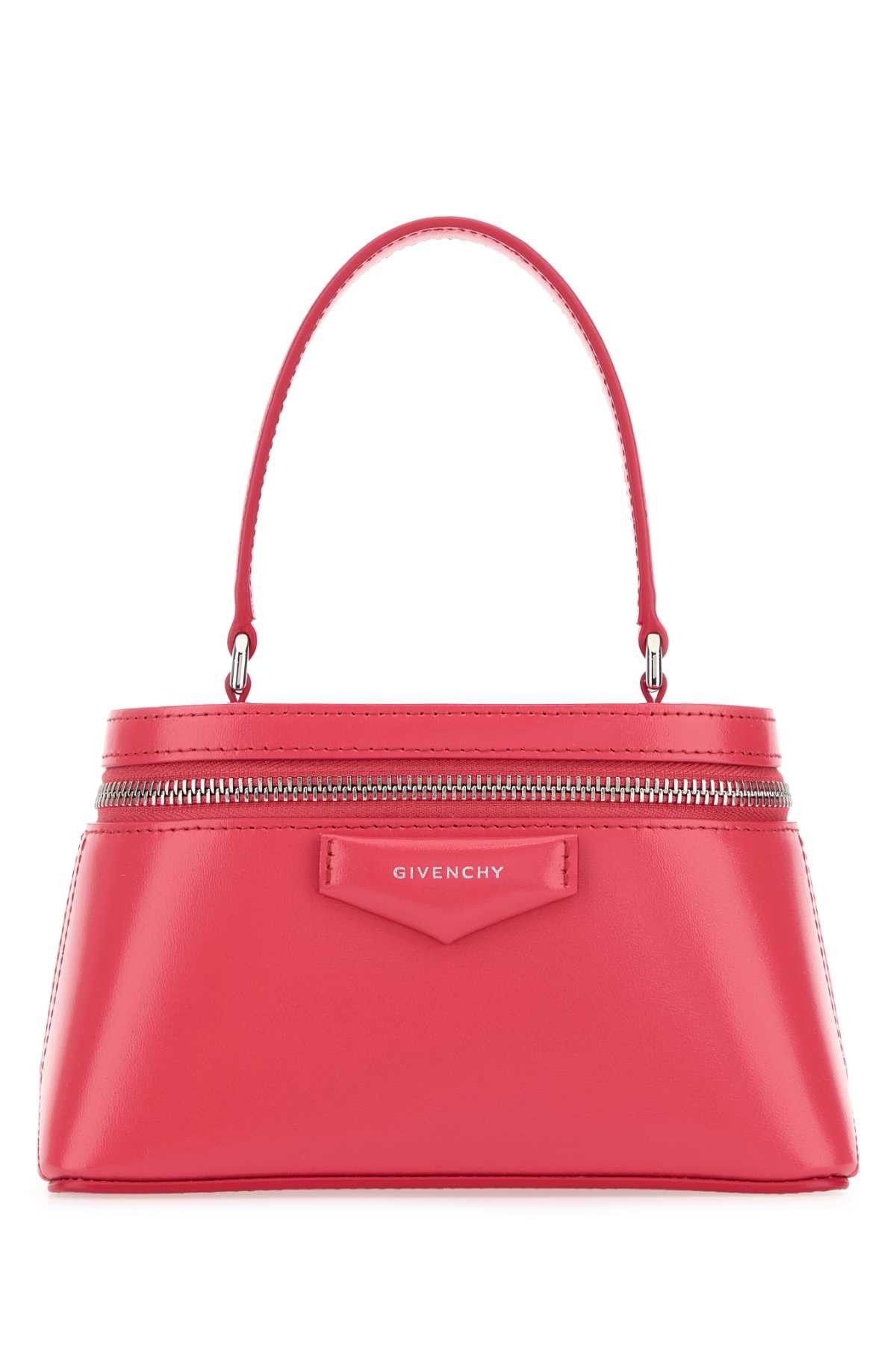 Givenchy Fuchsia Leather Antigona Handbag Size ONE SIZE - 1 Thumbnail