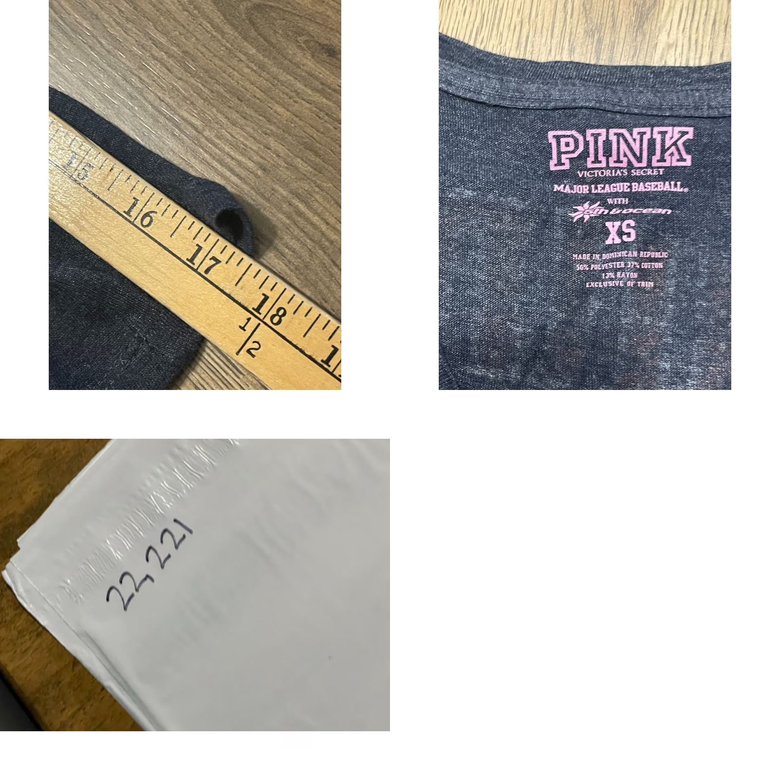 Victoria's Secret Victoria's Secret Shirt Women's XS Black Minnesota Twins Size XS / US 0-2 / IT 36-38 - 8 Thumbnail