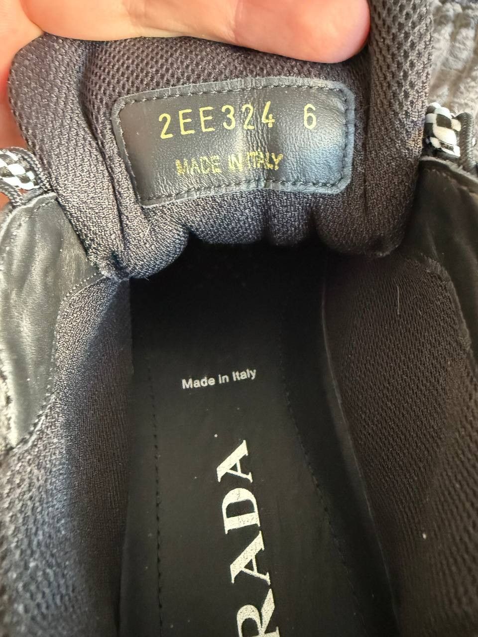 Prada Prada Monolith Leather & Nylon Boots Size US 8.5 / IT 38.5 - 7 Thumbnail