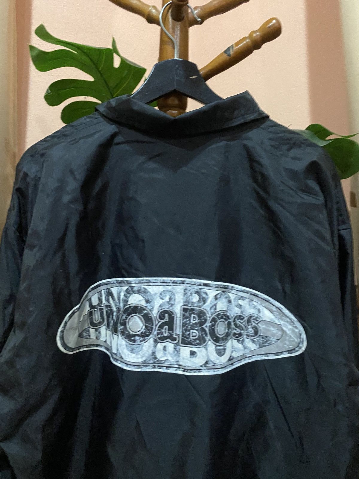 Other UNO & BOSS Black Nylon Coach Jacket – Vintage Streetwear Size US L / EU 52-54 / 3 - 8 Thumbnail