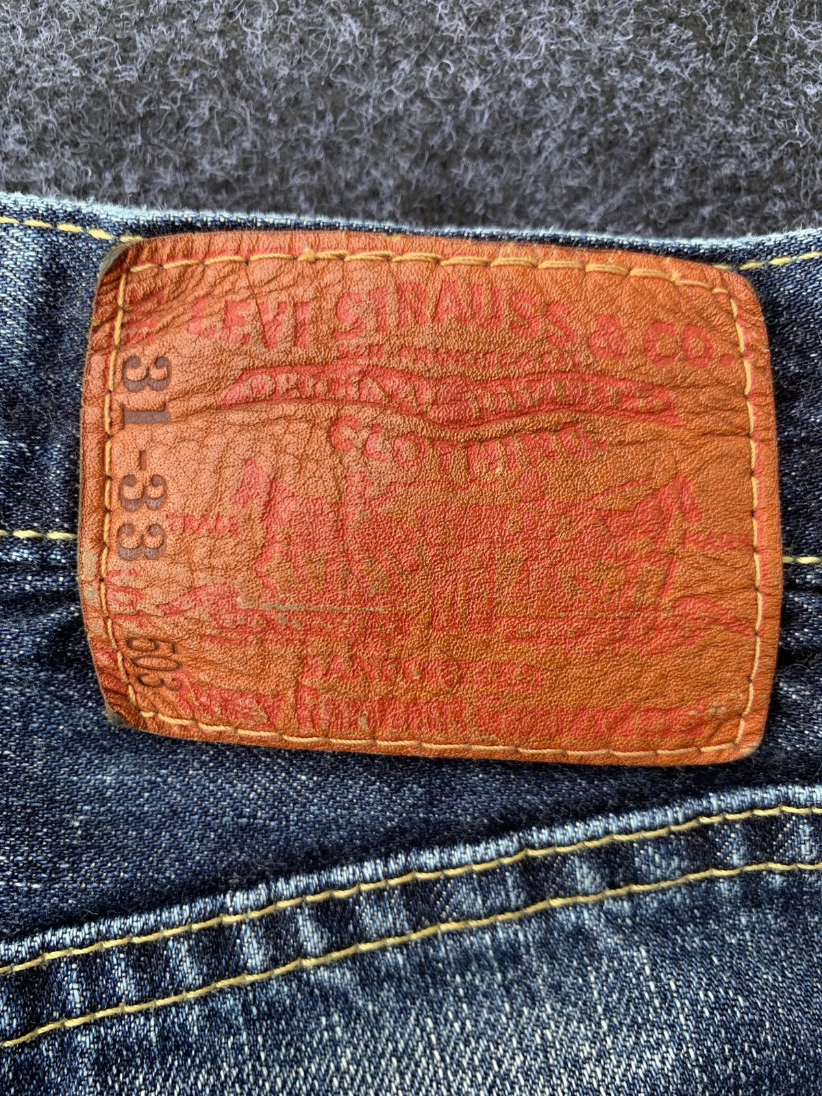 Levi's Levi’s 503 Vintage – Crazy Good Fade🔥🔥🔥🔥 Size US 32 / EU 48 - 7 Thumbnail