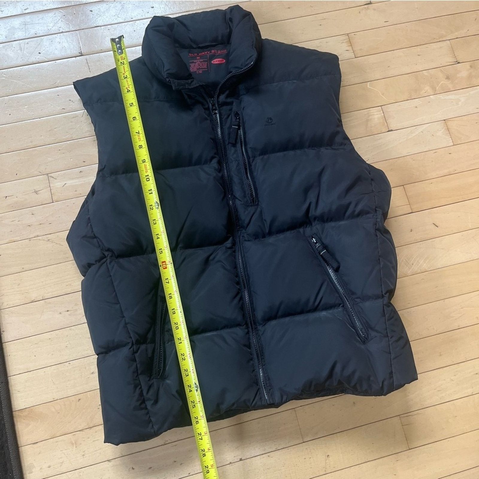Old Navy Old Navy Mens sz M Black Down Full Zip Puffer Vest Outdoor Size US M / EU 48-50 / 2 - 8 Thumbnail