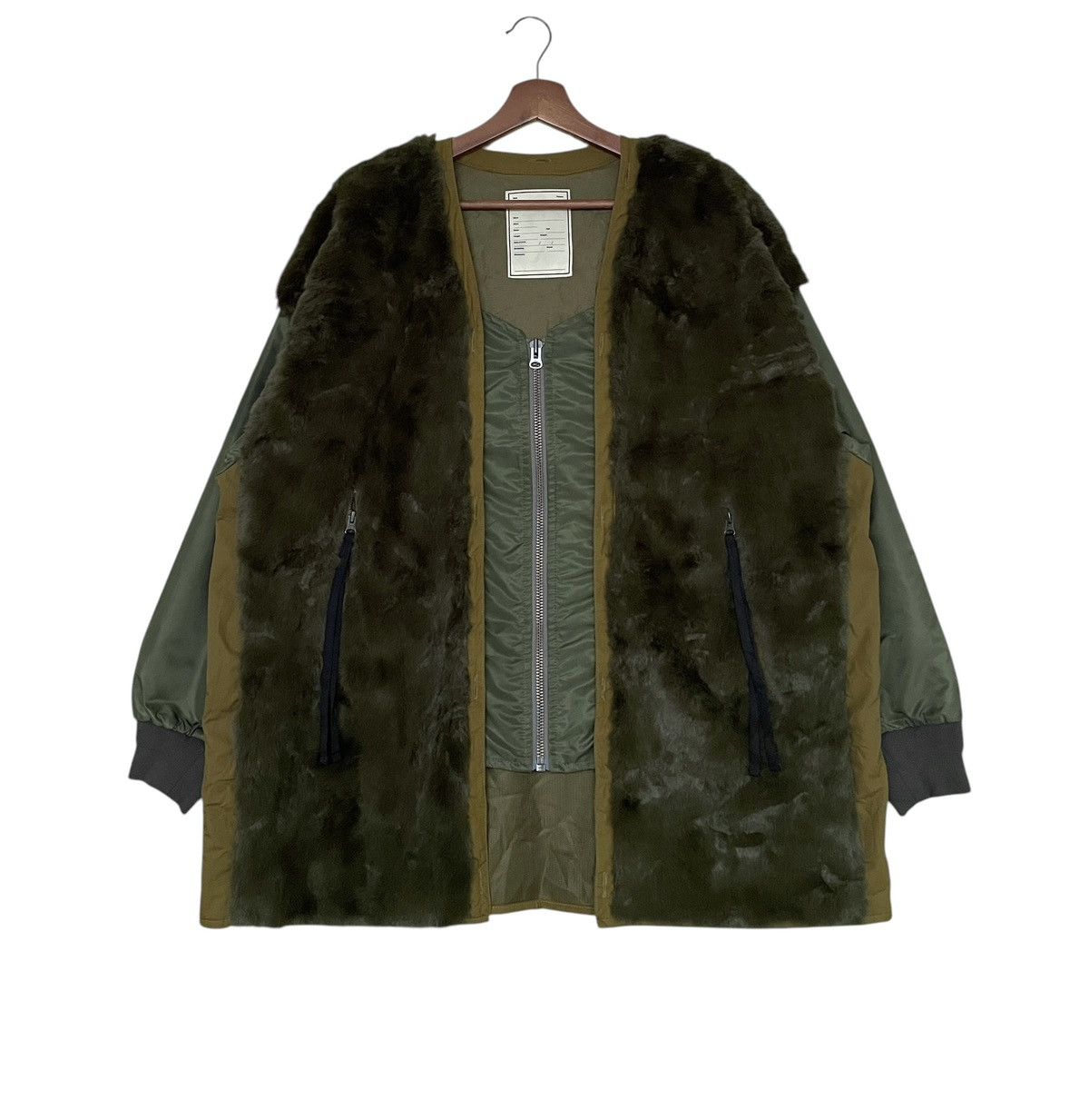 Japanese Brand Vintage Japanese Brand Etsinta Fur Zipper Jacket 1990s Size US L / EU 52-54 / 3 - 1 Thumbnail