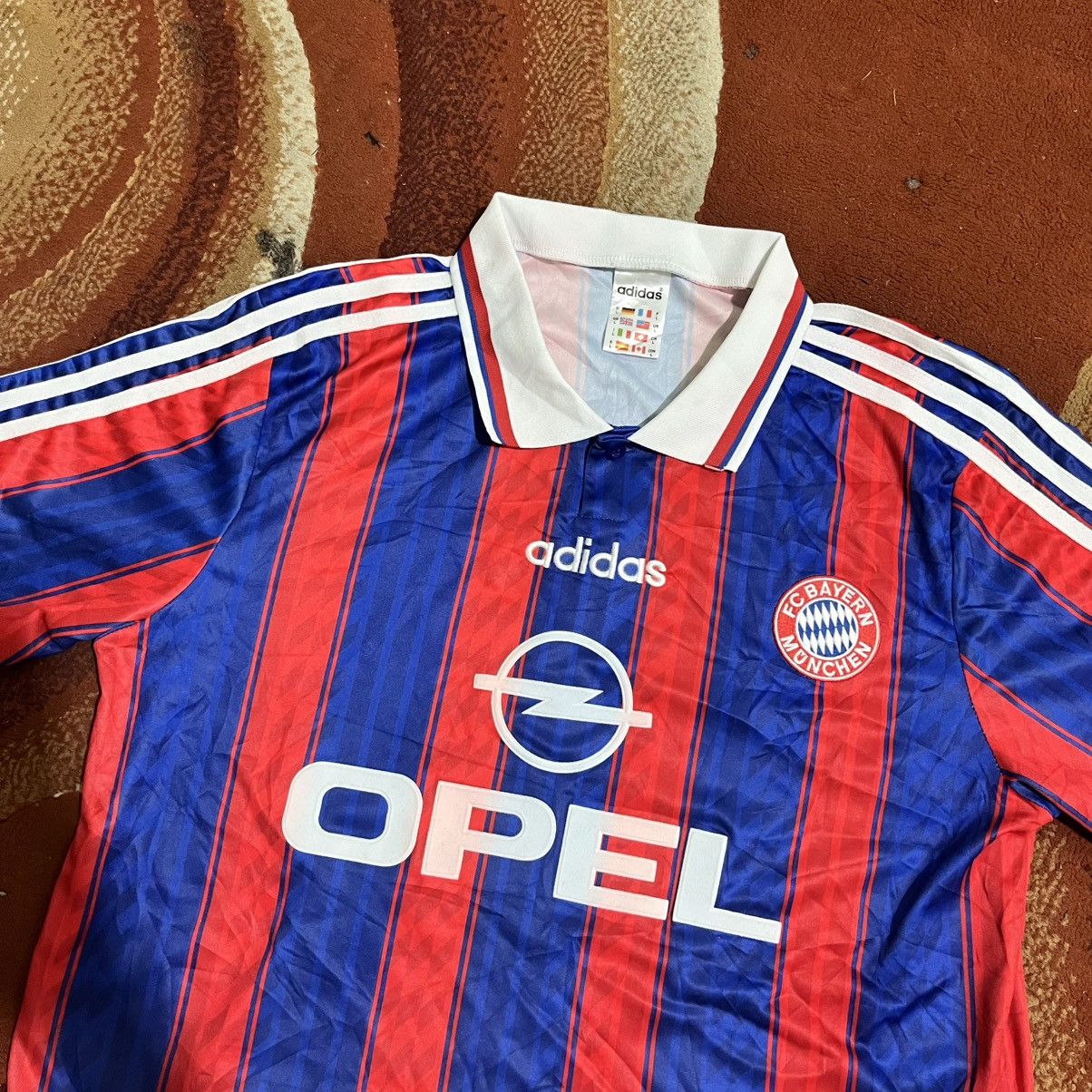 Adidas Vintage Adidas Bayern Munich 1995-97 Home Size US L / EU 52-54 / 3 - 2 Thumbnail