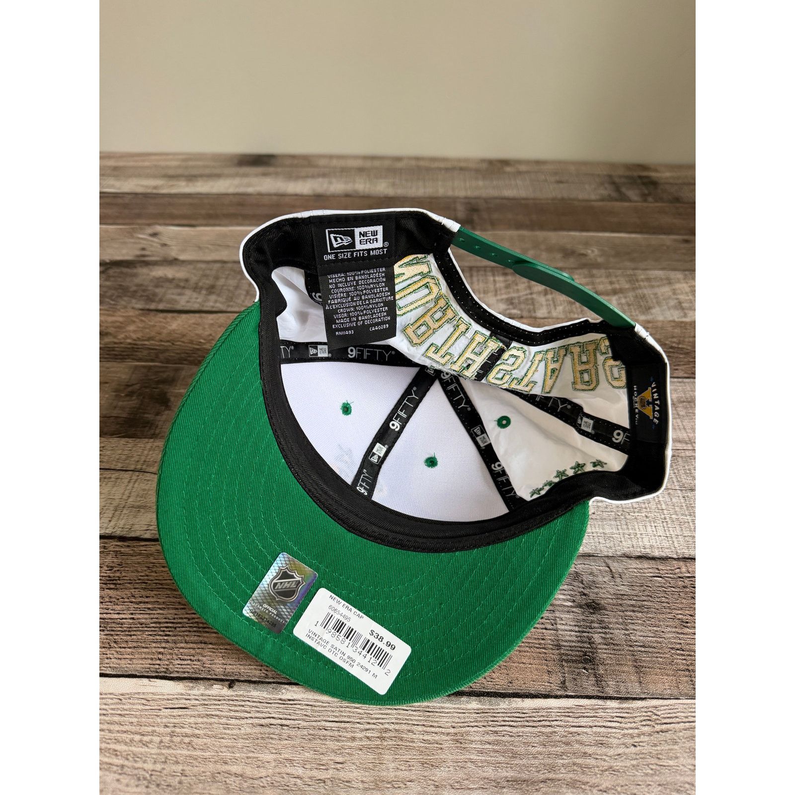 New Era NWT Minnesota North Stars Snapback Hat Size ONE SIZE - 7 Thumbnail
