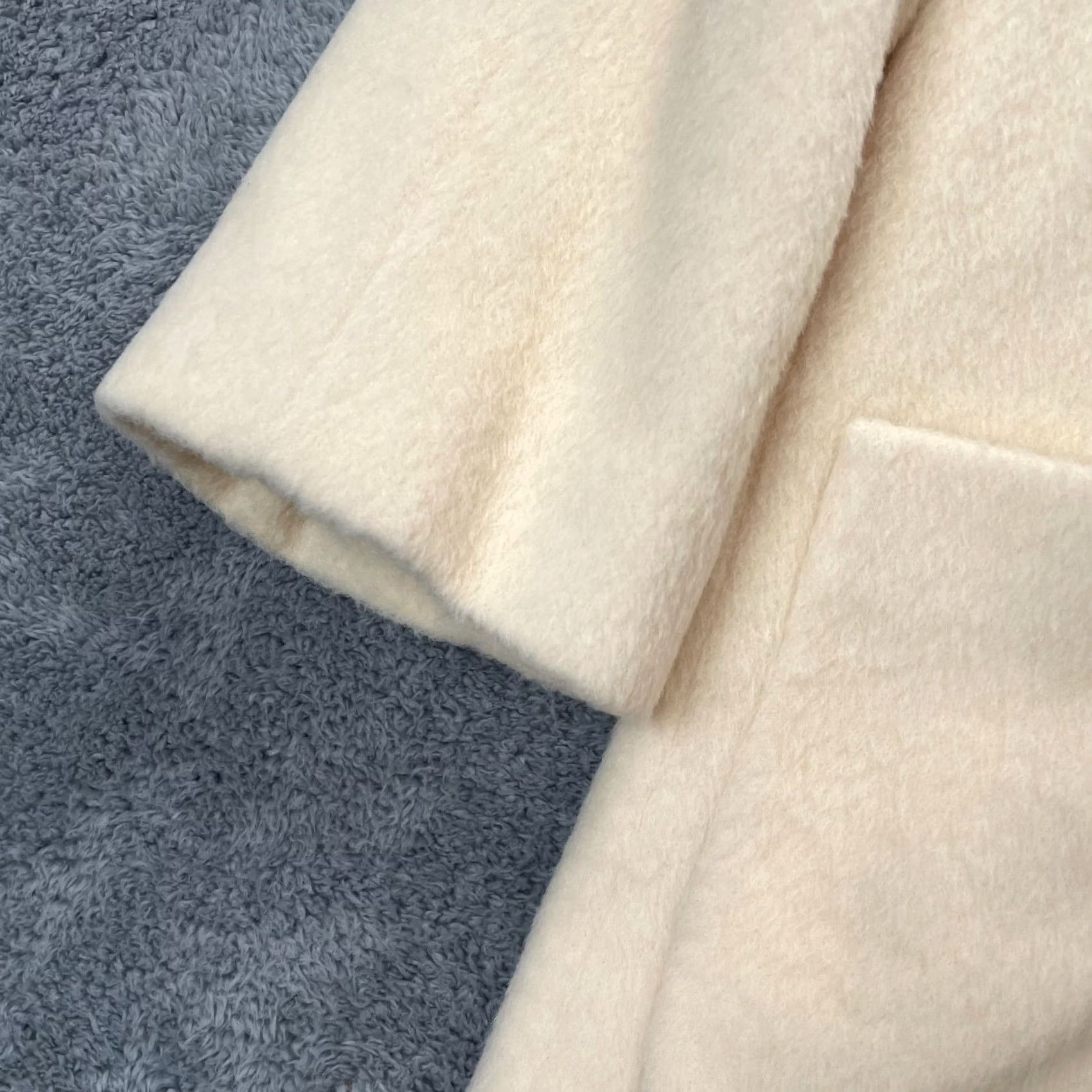 Neiman Marcus VINTAGE Neiman Marcus Coat Womens 12 White Cashmere Cream Trench Jacket Regency Jacket Coat Dresswear Regular Womens Size XL / US 12-14 / IT 48-50 - 5 Thumbnail