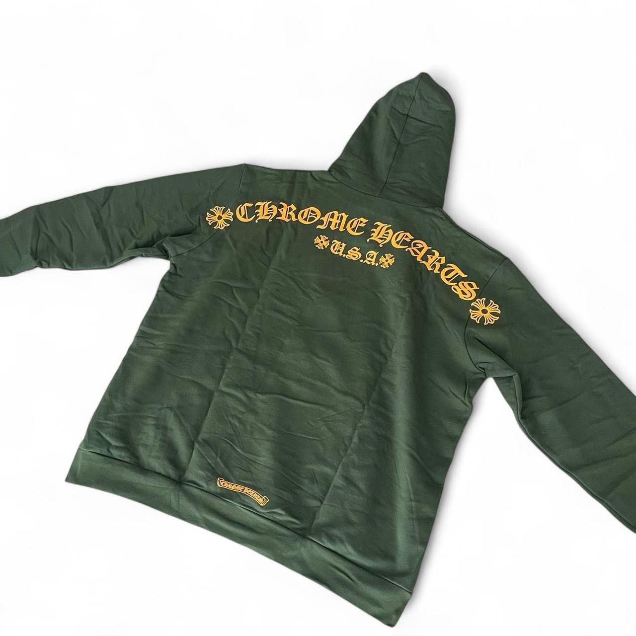 Chrome Hearts Chrome Hearts Green Hoodie Online Exclusive