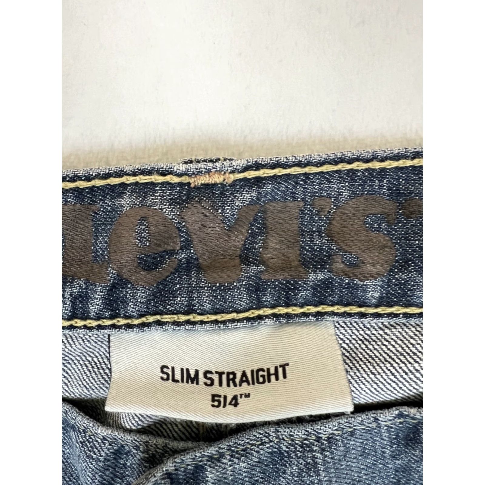Levi's Levi's 514 Jeans Slim Straight Denim Blue Dark Wash 36x30 Men Y2K Size US 36 / EU 52 - 2 Thumbnail