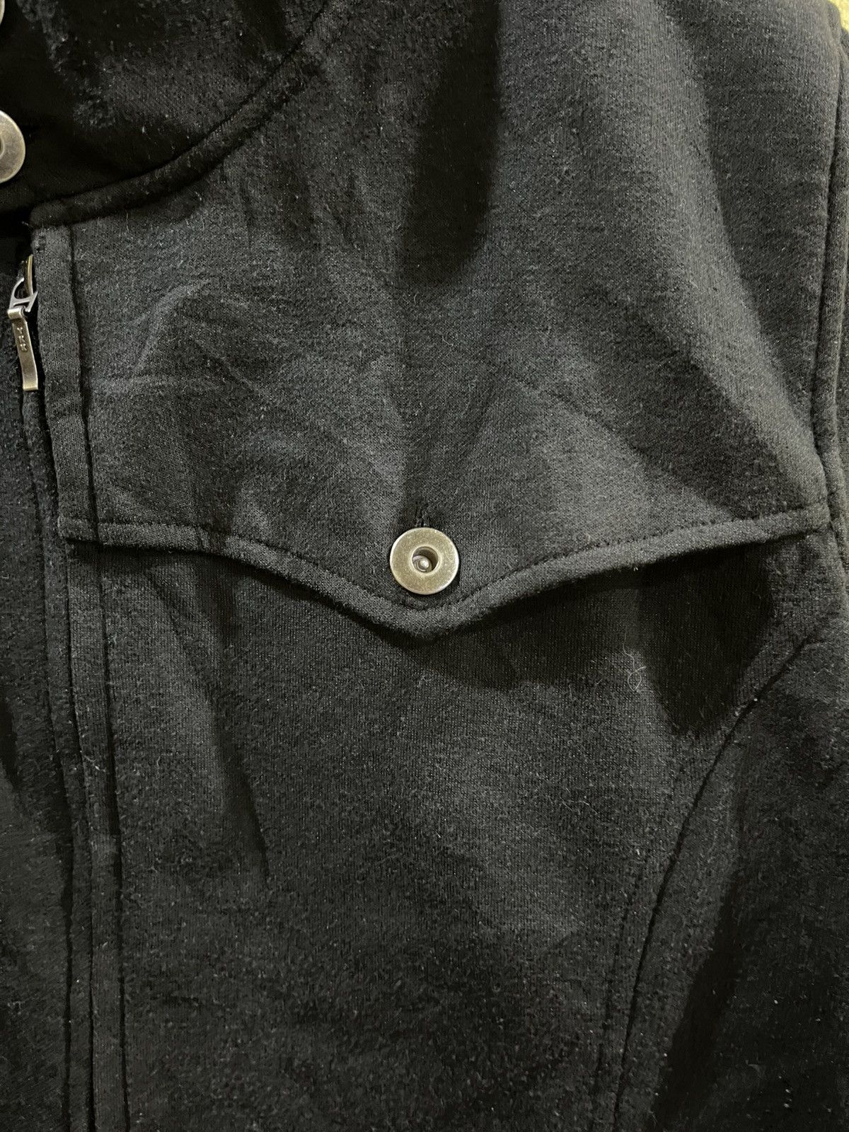 Vintage Real words south distric black zip-up jacket Size US L / EU 52-54 / 3 - 6 Thumbnail