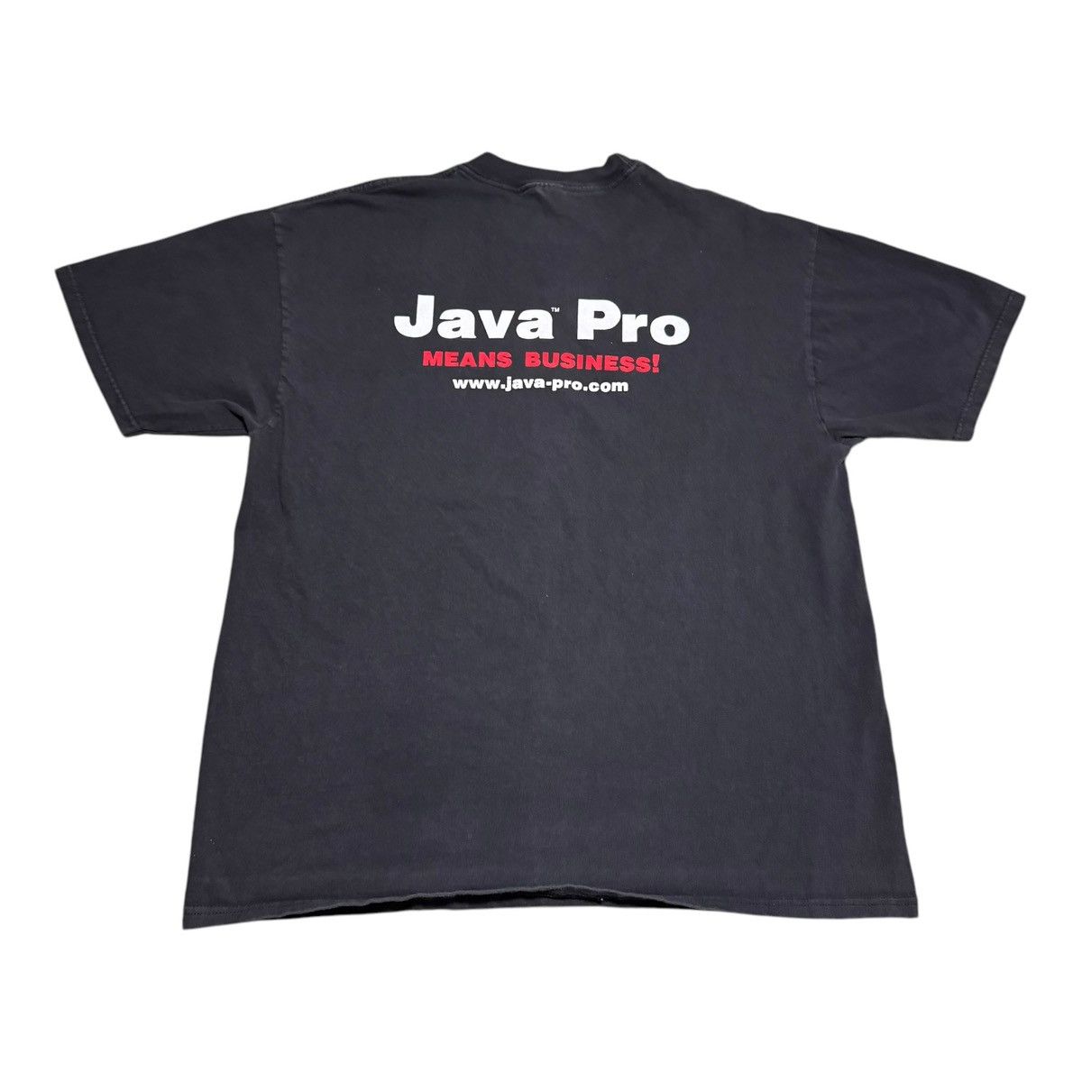 Hanes Vintage Hanes Java Pro Coding IT Logo Cotton Shirt Adult XL Size US XL / EU 56 / 4 - 1 Thumbnail