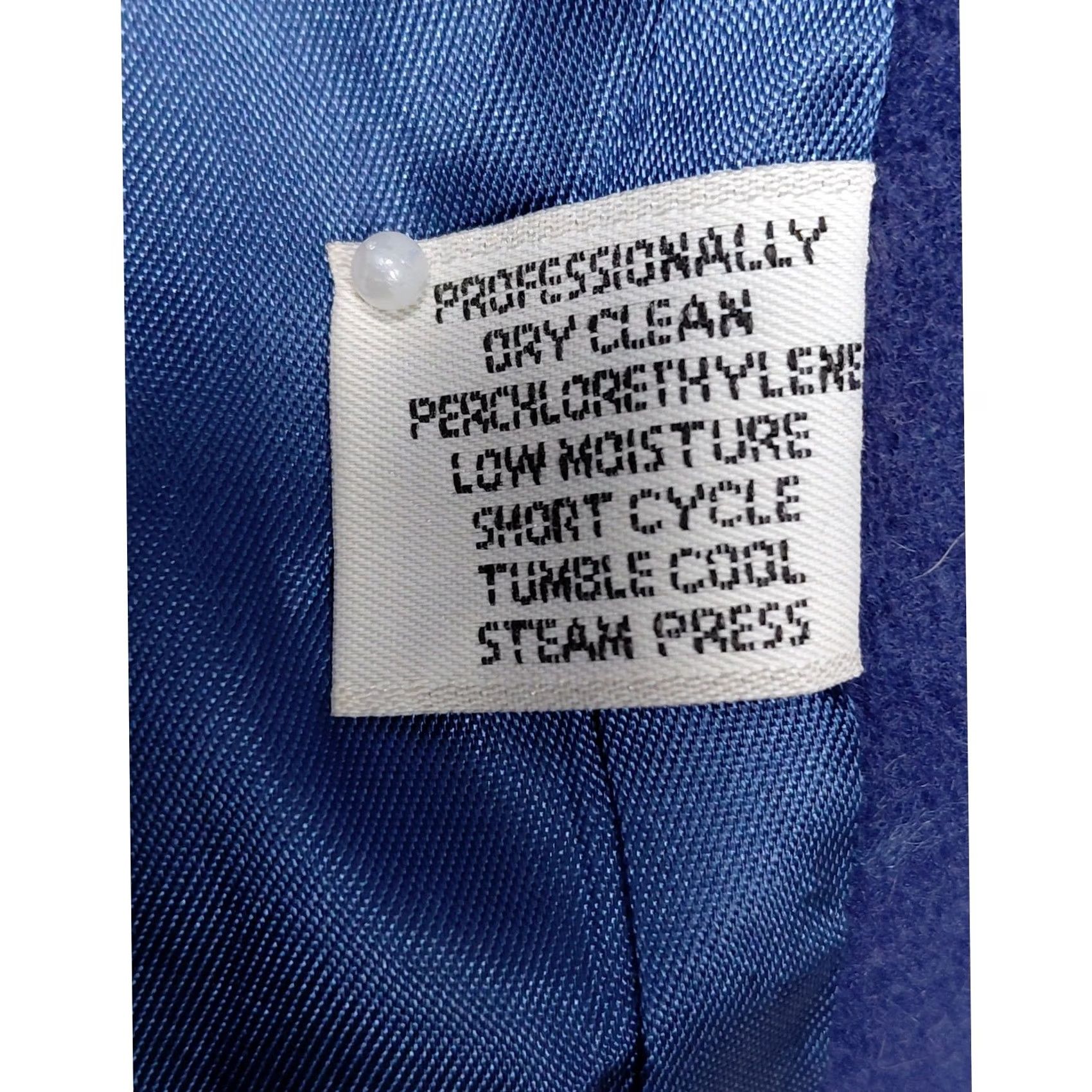 Vintage FORECASTER OF BOSTON Wool Blend Coat Blue Solid Long Sleeve Size 10 Womens Jacket/Coat Mid-Length Casual Business 3-in-1 Vintage No N/A Size L / US 10 / IT 46 - 4 Thumbnail