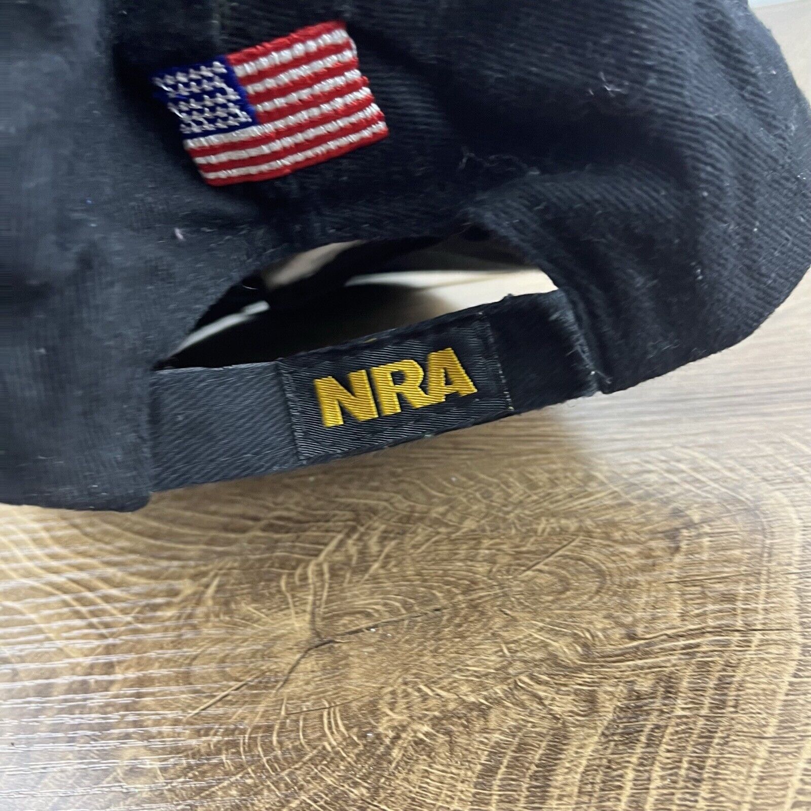 Other NRA Hat National Riffle Association Hat Black Cap Hat Adjust Size ONE SIZE - 10 Thumbnail