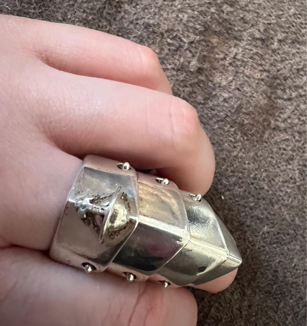 Vivienne Westwood ARMOUR リング Vivienne Westwood armor ring 925 JSB engraved size XXL MINT