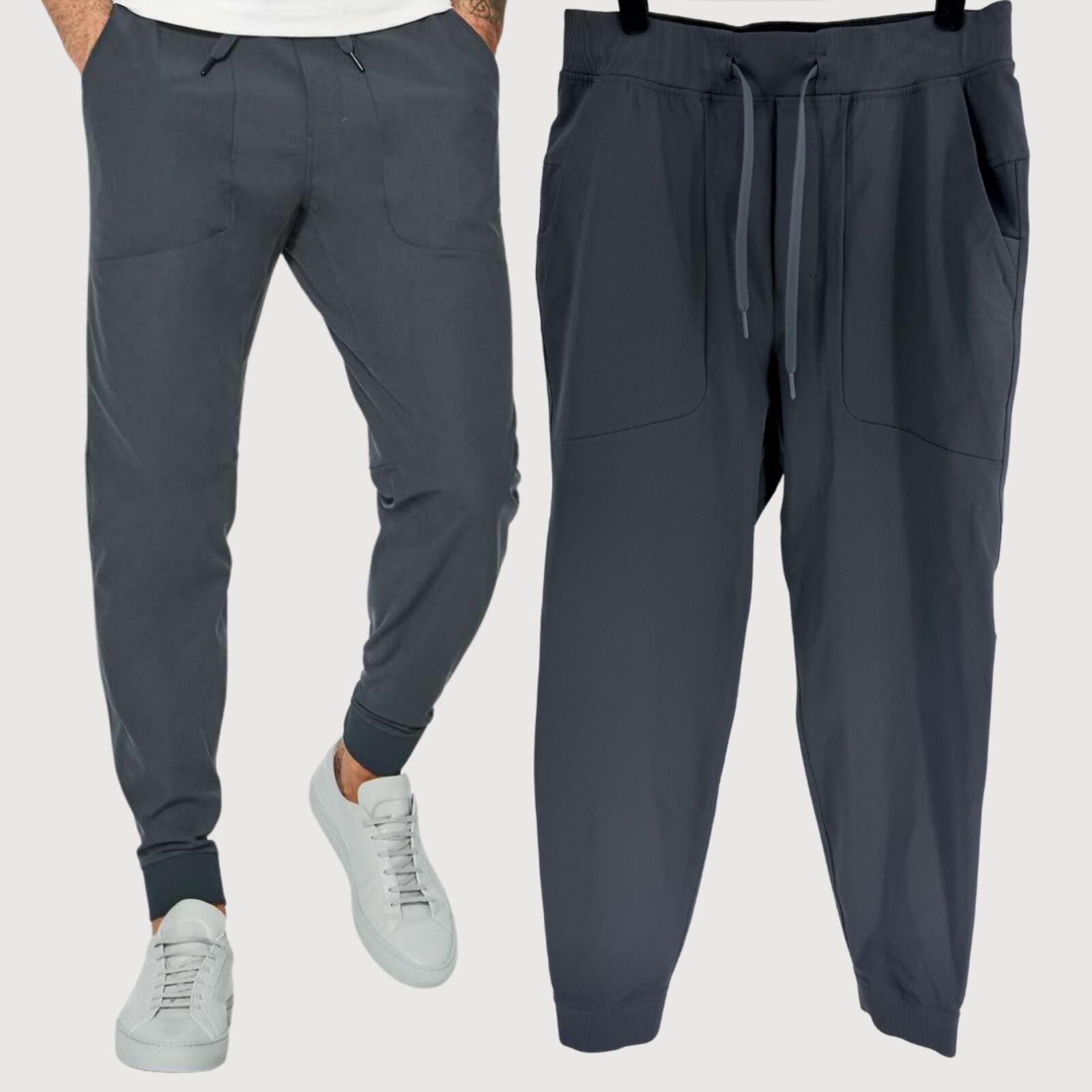 Lululemon Lululemon ABC Jogger Pants Charcoal Grey M Size US 32 / EU 48 - 1 Thumbnail