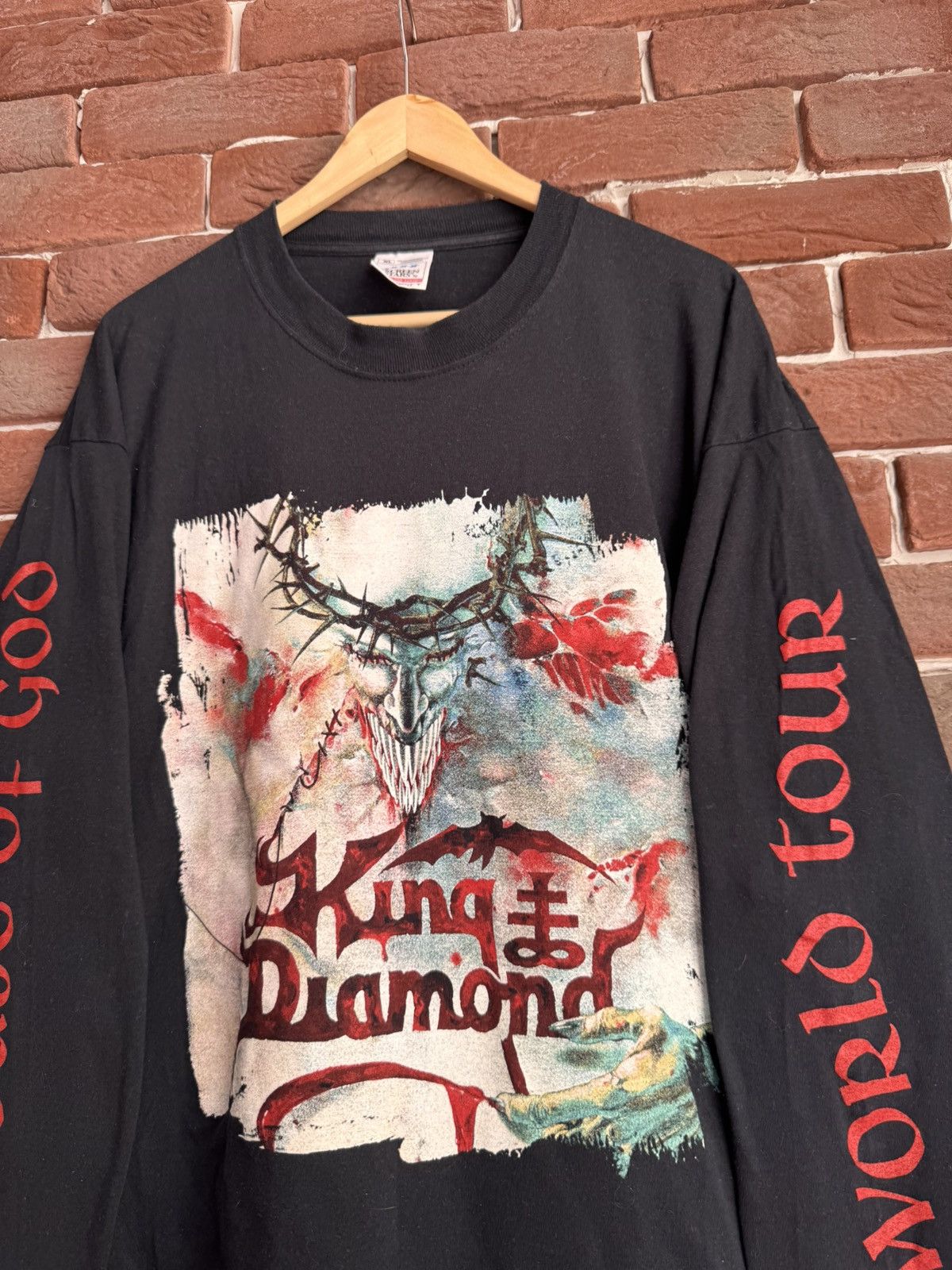 Band Tees Rare Vintage 2001 00s King Diamond Heavy Metal Band Tee XL Size US XL / EU 56 / 4 - 4 Thumbnail