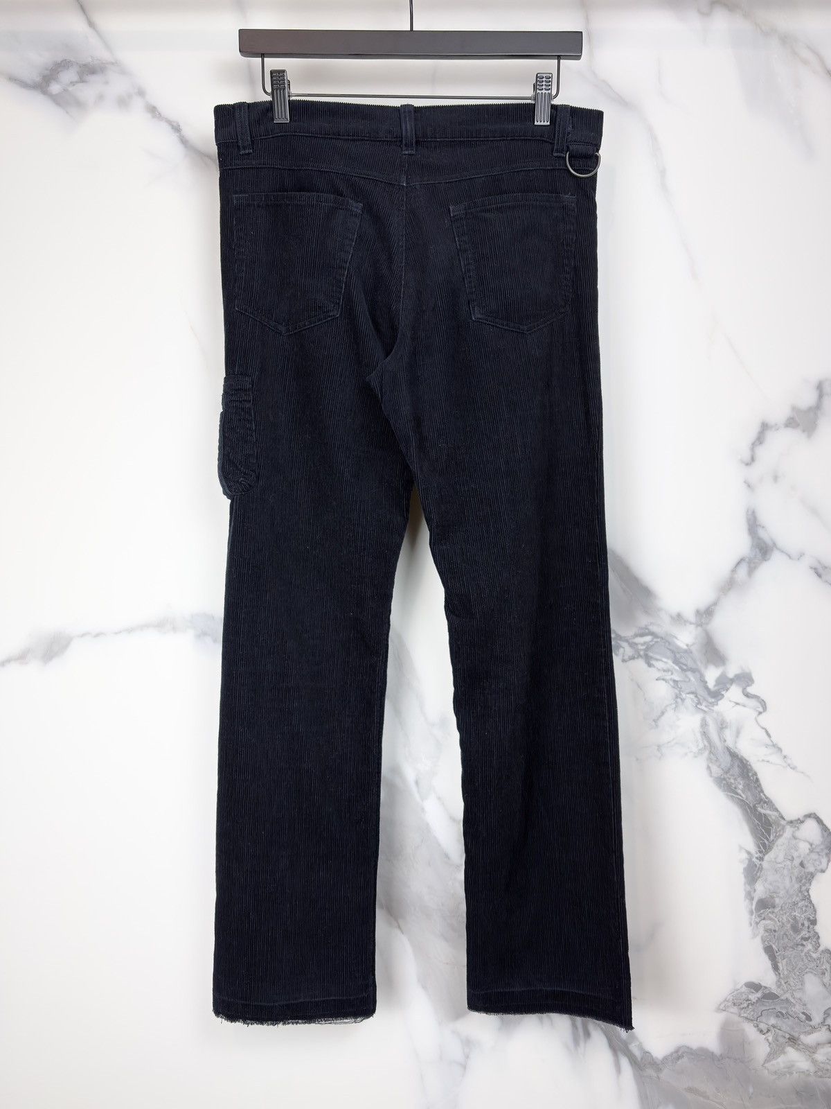 Raf Simons AW04 Raf Simons Waves Corduroy Ma-1 Cargo Pocket Pants Size US 30 / EU 46 - 3 Thumbnail