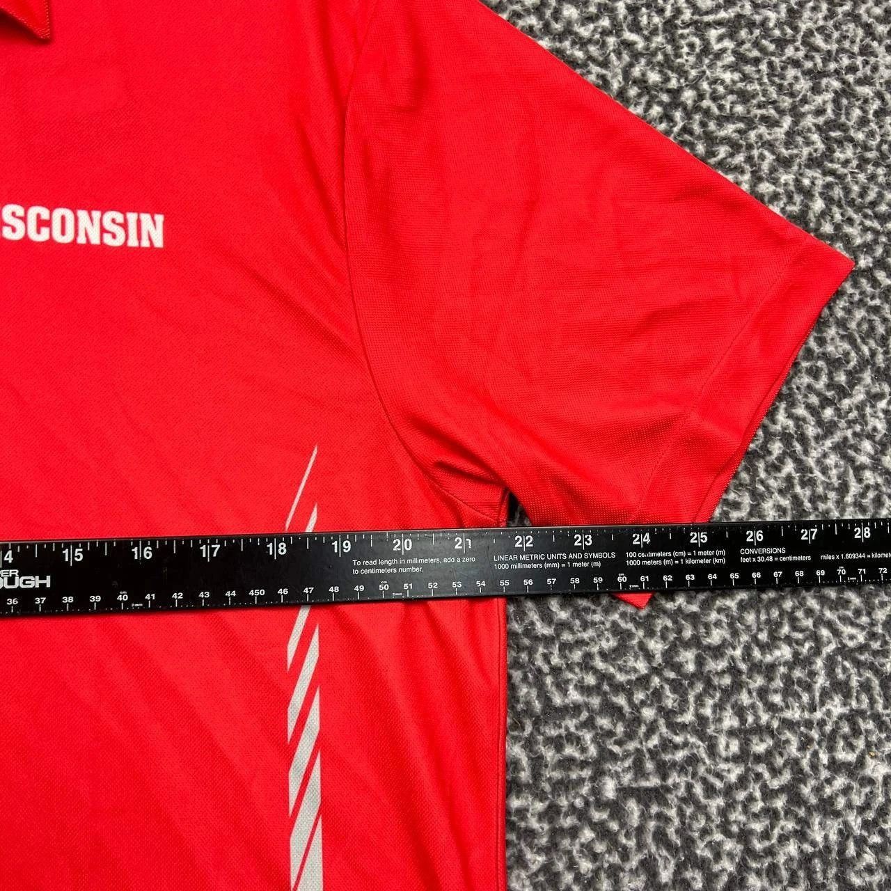 Under Armour Wisconsin Badgers Polo Shirt Men Under Armour Short Sleeve L Size US L / EU 52-54 / 3 - 4 Thumbnail