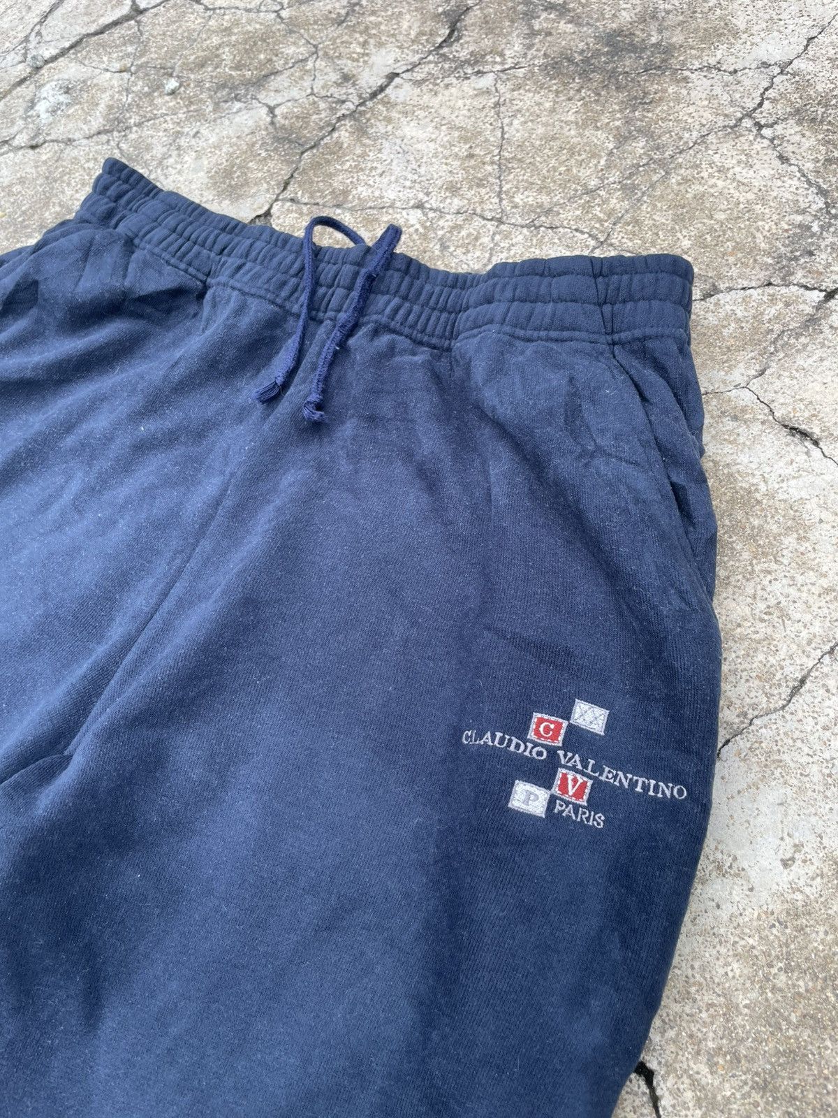 Designer × Valentino × Vintage Vintage Claudio Valentino Jogger Pant Sweatpant drawstring Size US 32 / EU 48 - 3 Thumbnail