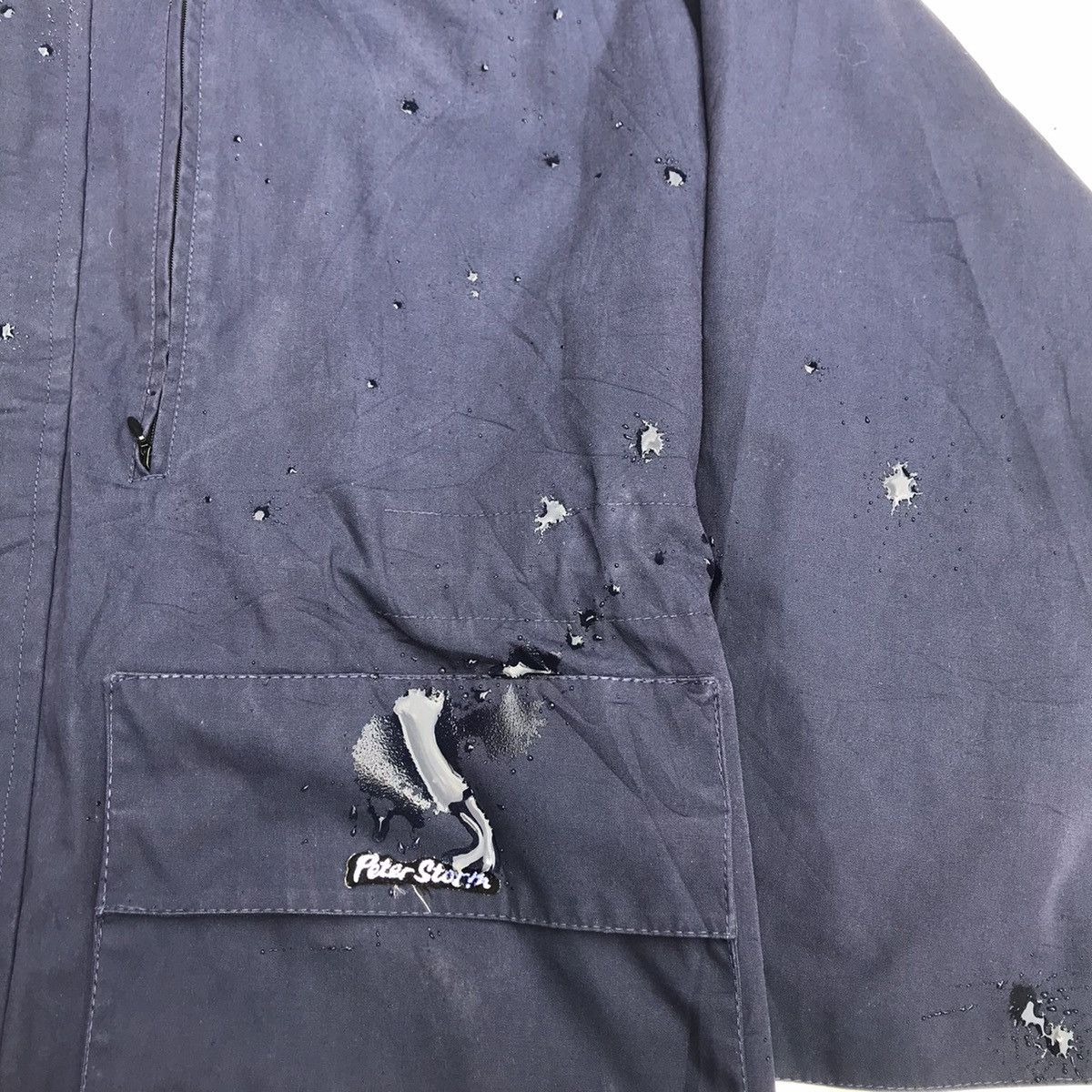 Vintage Peter Storm 70s Hunter hiking Jacket Big Pocket waterproof Size US L / EU 52-54 / 3 - 15 Thumbnail