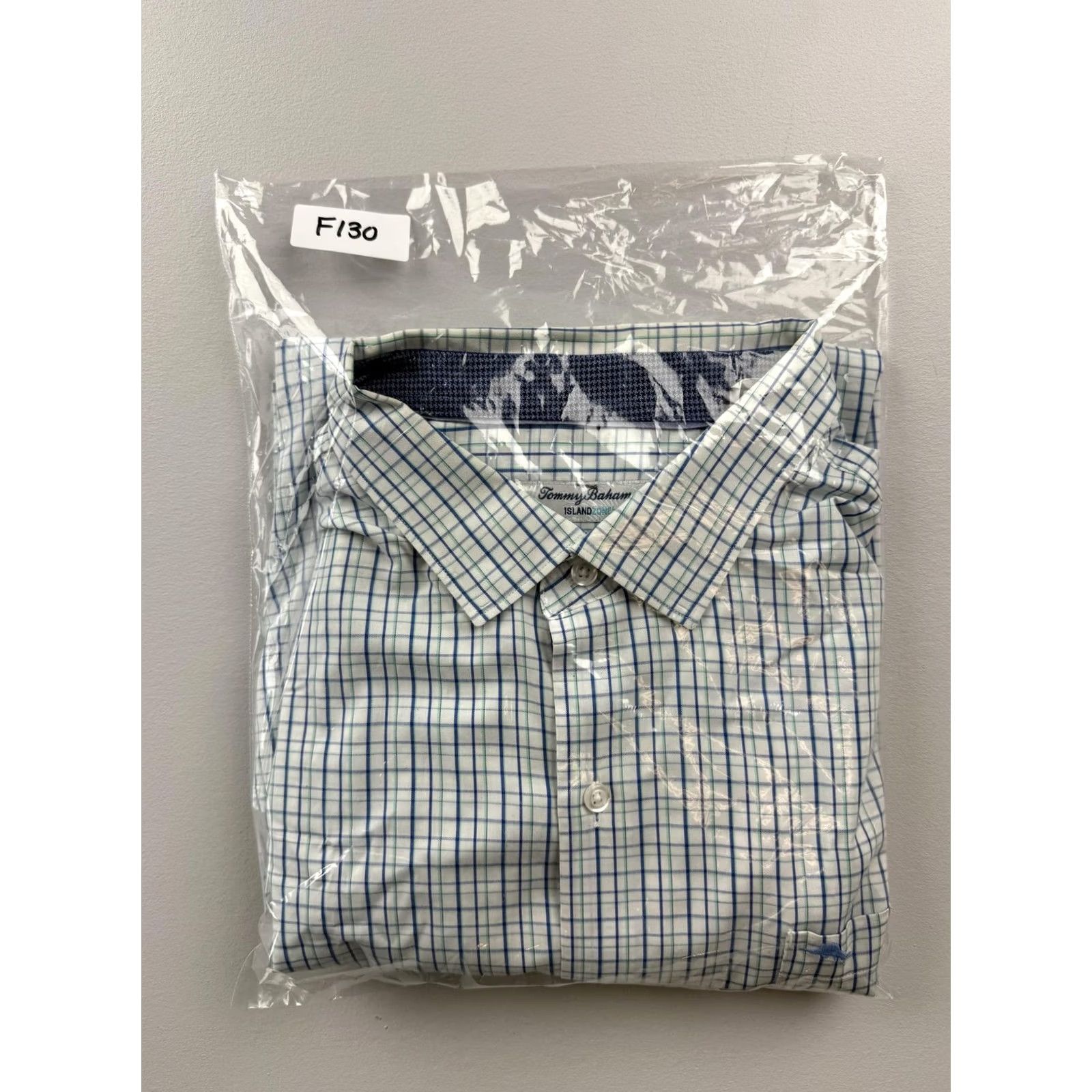 Tommy Bahama Tommy Bahama Shirt Mens 2XL White Check Long Sleeve Button Up Casual IslandZone Size US XXL / EU 58 / 5 - 8 Thumbnail