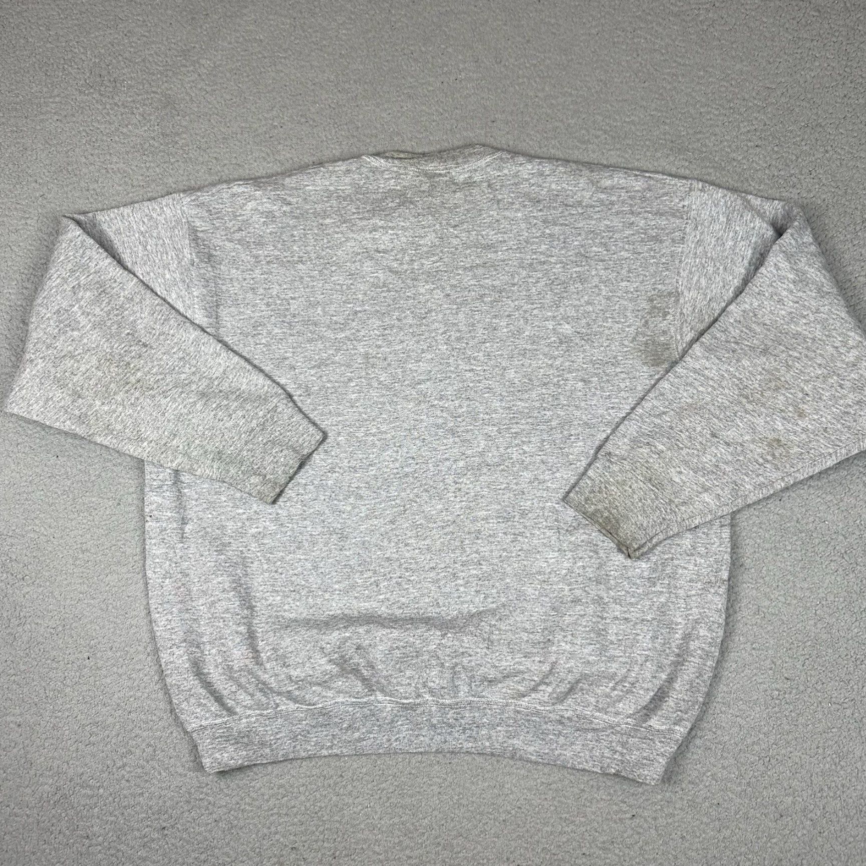 Wilson VINTAGE Wilson Sweatshirt Men's 2XL Gray Embroidered Distressed Pullover 90s Sports Shirt Crew Neck Size US XXL / EU 58 / 5 - 5 Thumbnail