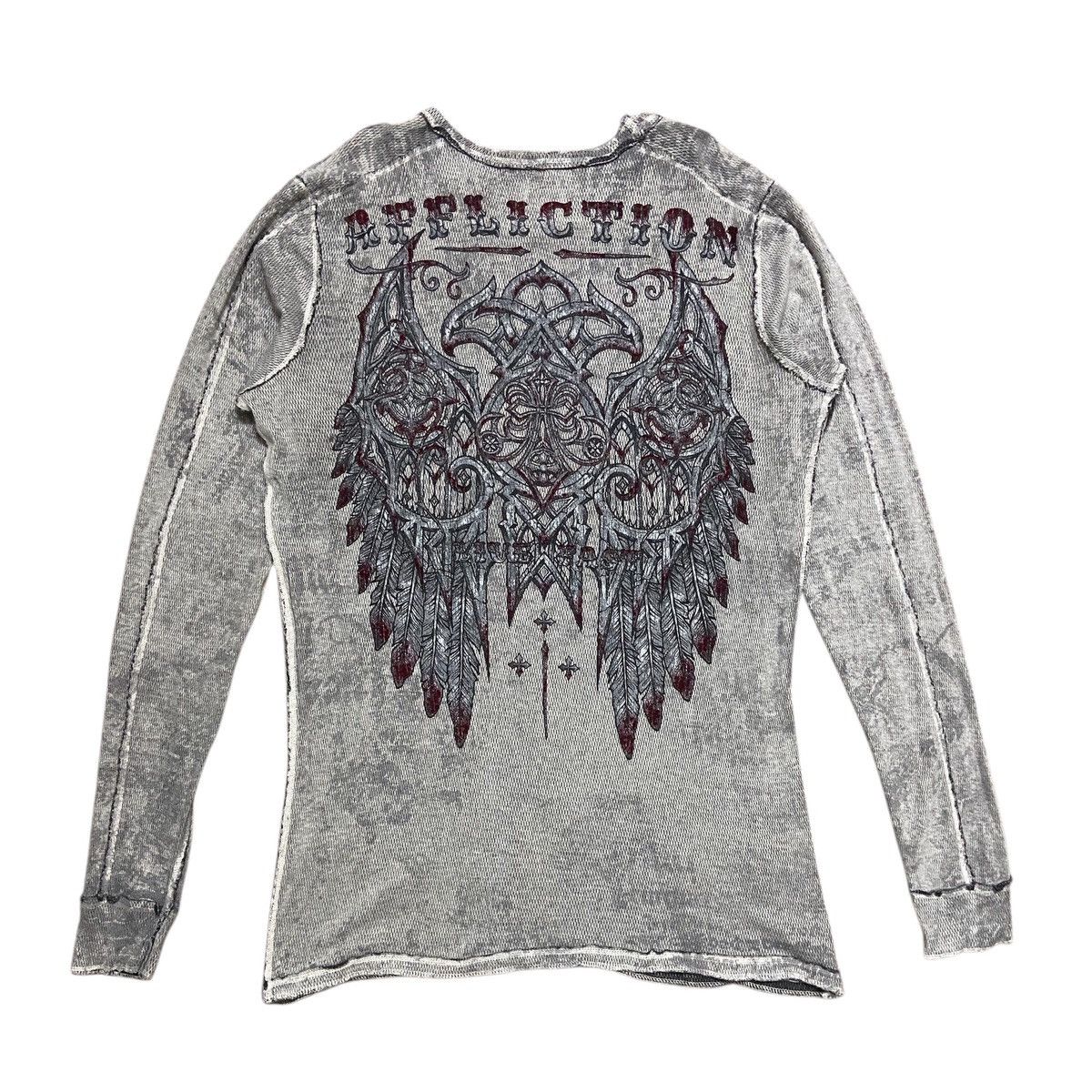 Affliction × Tapout Affliction Reversible Sweatshirt Size US XL / EU 56 / 4 - 4 Thumbnail