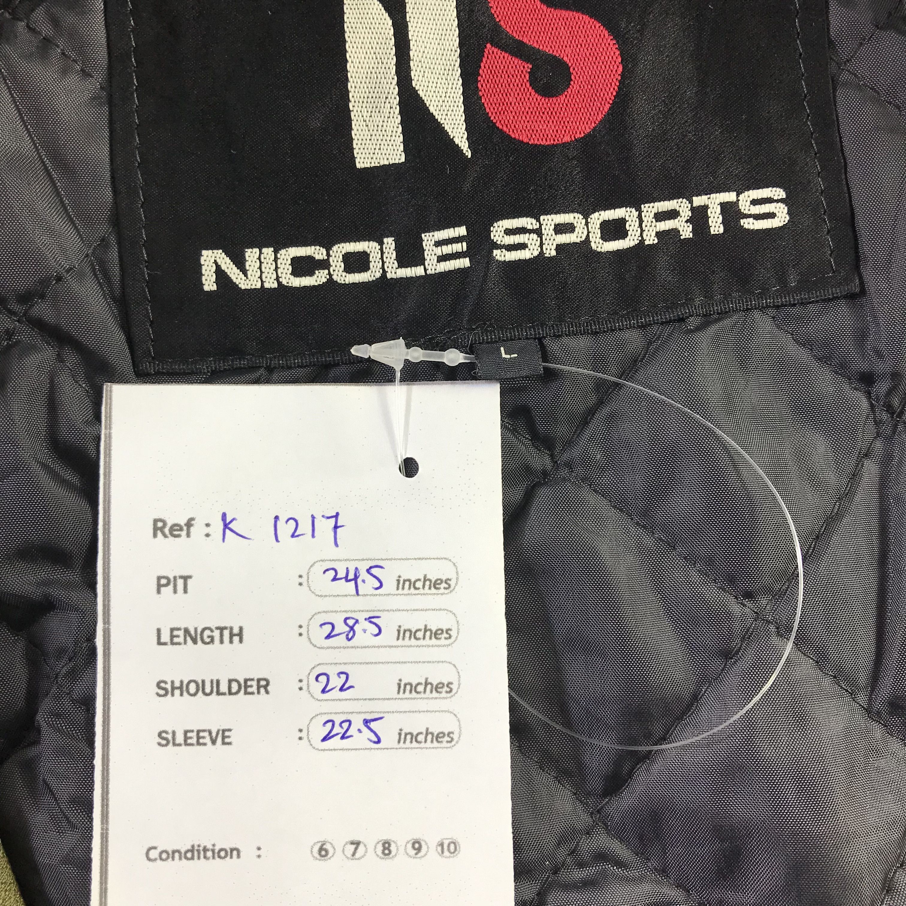 Japanese Brand Vintage Nicole Sports Hooded Jacket Wading Jacket Size US L / EU 52-54 / 3 - 19 Thumbnail