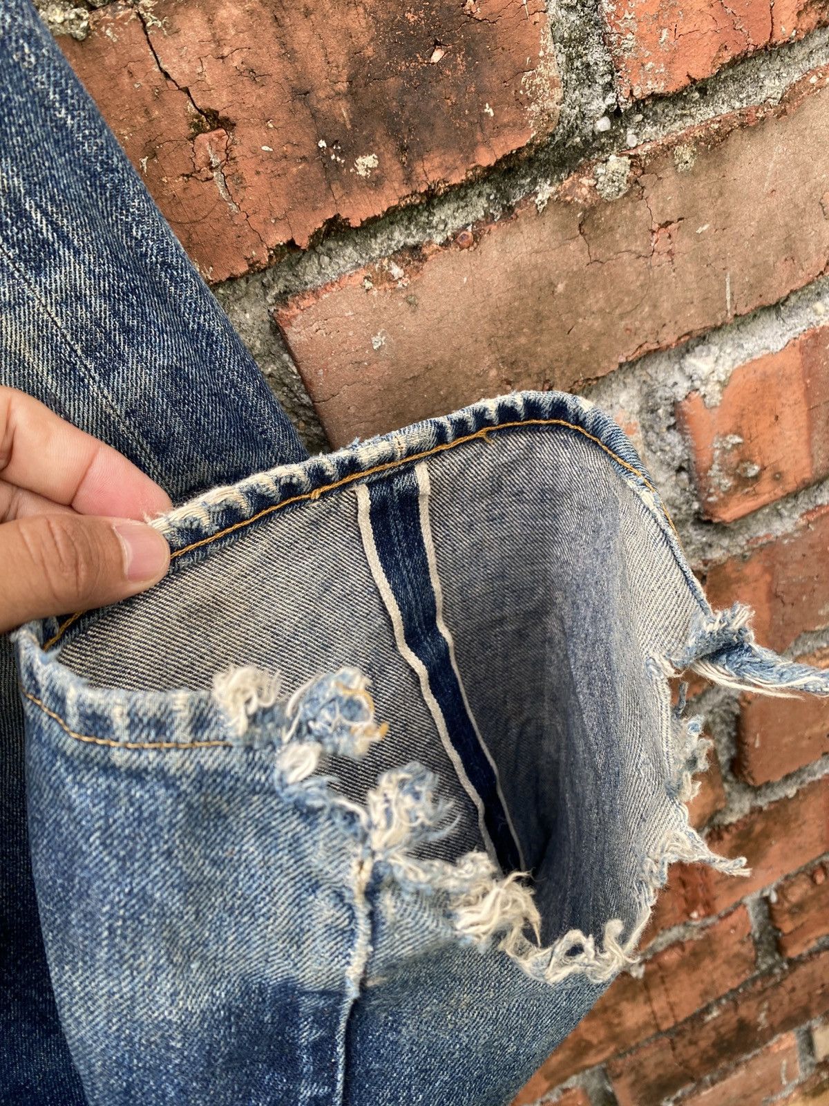 Levi's Vintage Clothing W33x33 Vintage levi's 501xx redline made in USA Size US 33 - 6 Thumbnail