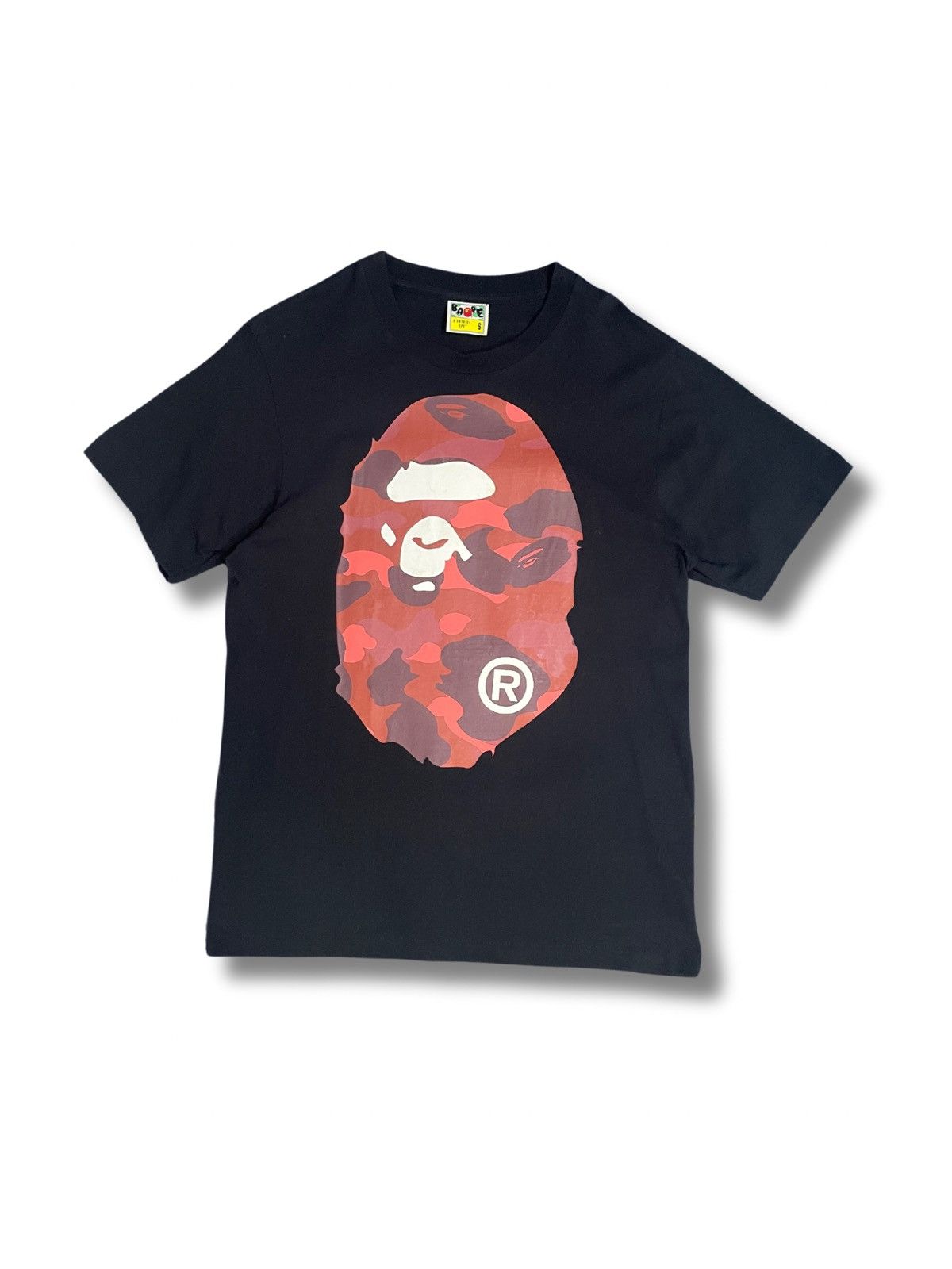 Bape Color Camo Big Ape Head Tee Size US S / EU 44-46 / 1 - 1 Thumbnail