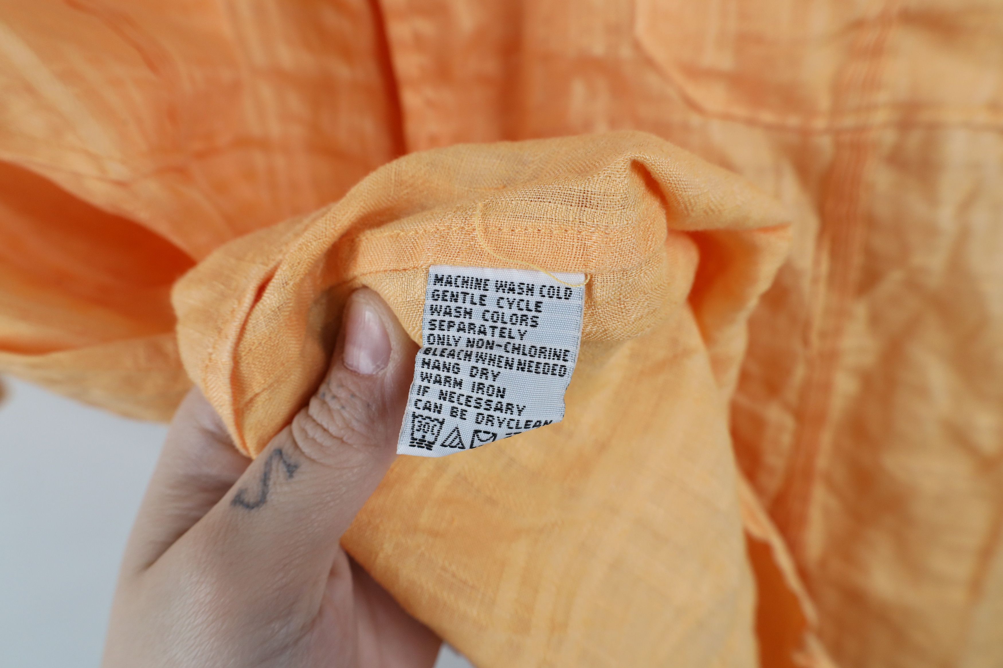 Tommy Bahama × Vintage Tommy Bahama Linen Short Sleeve Collared Board Button Shirt Size US XL / EU 56 / 4 - 5 Thumbnail