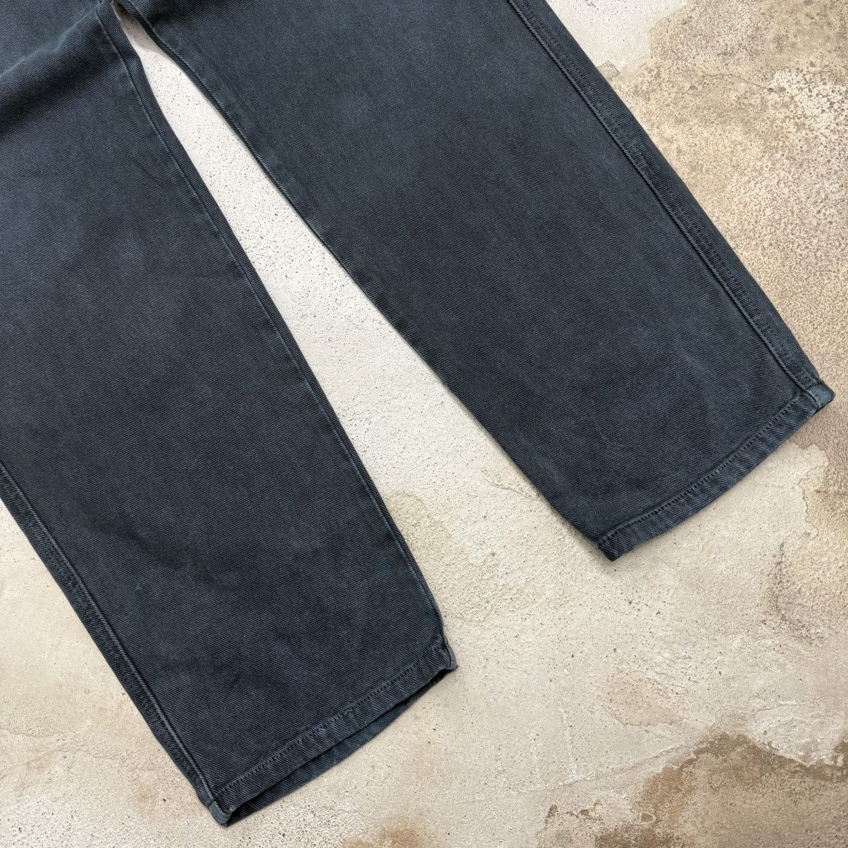 Marithe + Francois Girbaud Vtg Marithe Francois Girbaud Stonewash Wide Fit Denim Pants Size US 34 / EU 50 - 4 Thumbnail