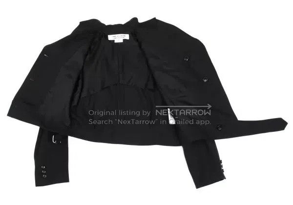 Comme des Garcons Comme des Garcons Black vintage design blazer top Size M / US 6-8 / IT 42-44 - 4 Thumbnail