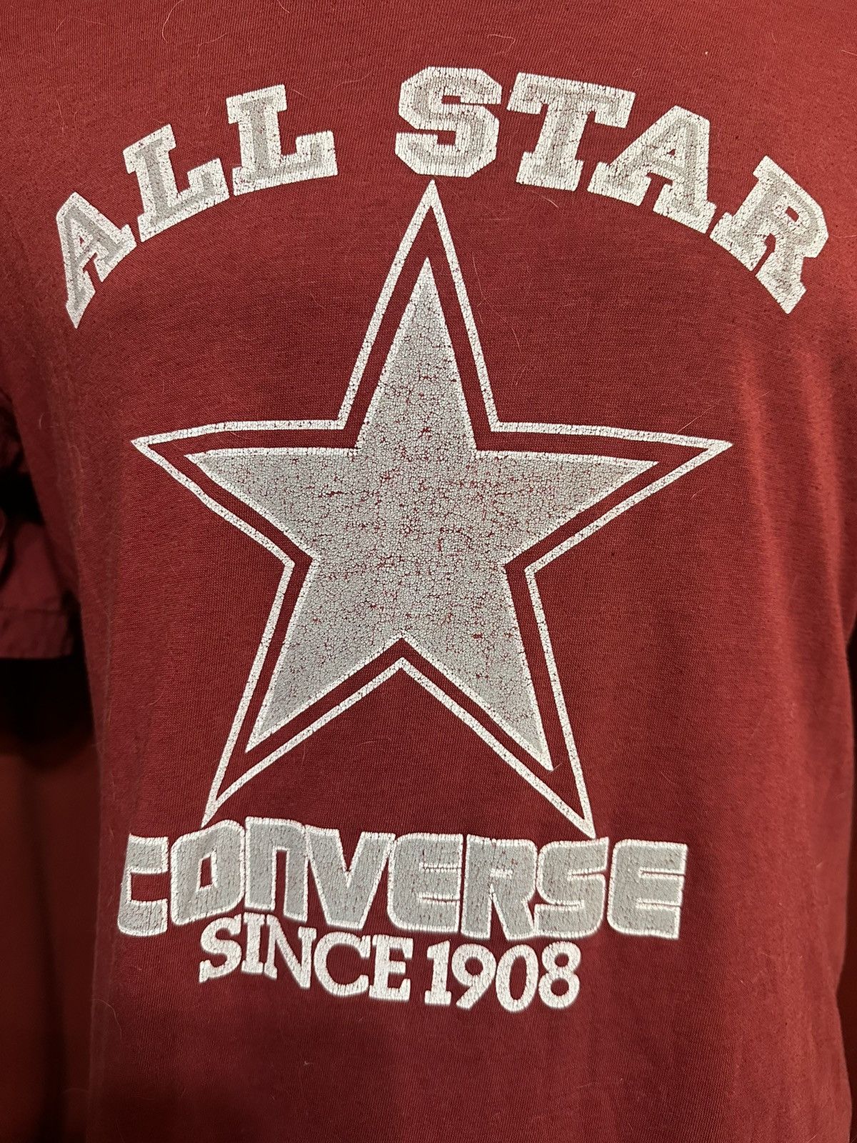 Converse × Vintage Vintage Converse Allstar 80’s Streetwear Sneaker Grail Size US L / EU 52-54 / 3 - 3 Thumbnail