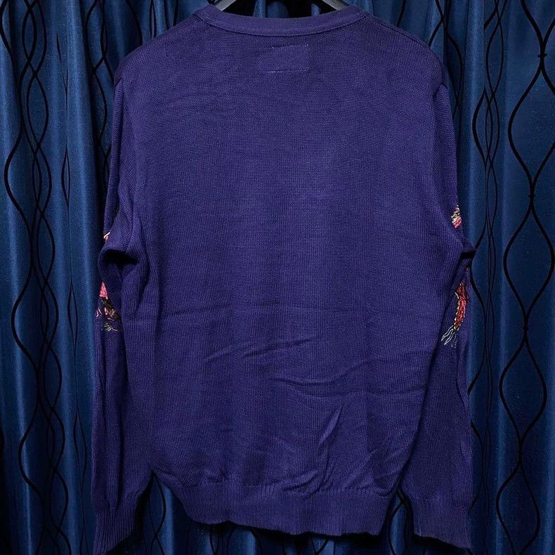 Wacko Maria Wacko Maria Knit Shirt Dragon Purple Shirt Size US M / EU 48-50 / 2 - 4 Thumbnail