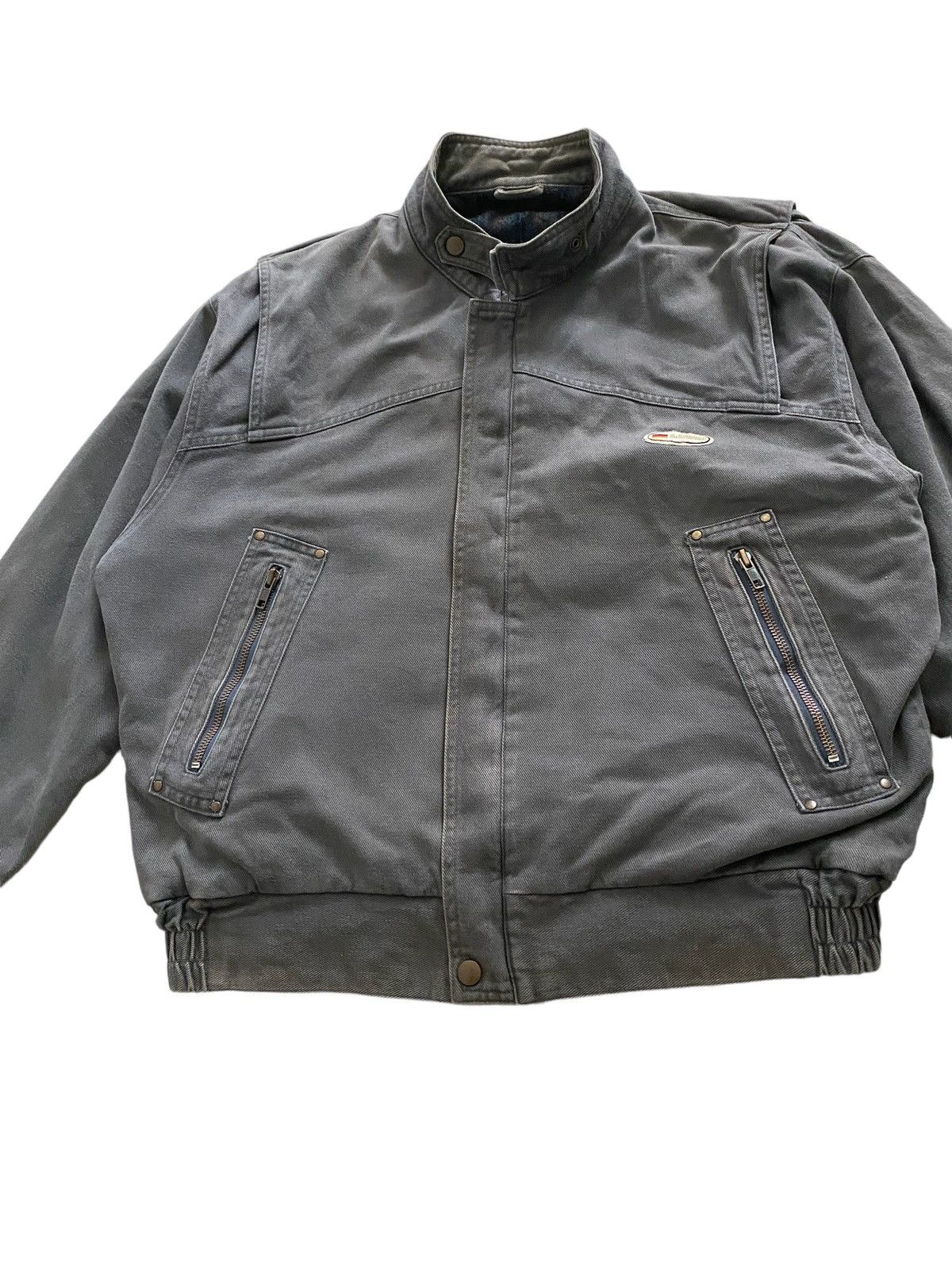 Vintage Vintage BULTEL DEUTSCHLAND BOMBER jacket design Rare Size US L / EU 52-54 / 3 - 10 Thumbnail